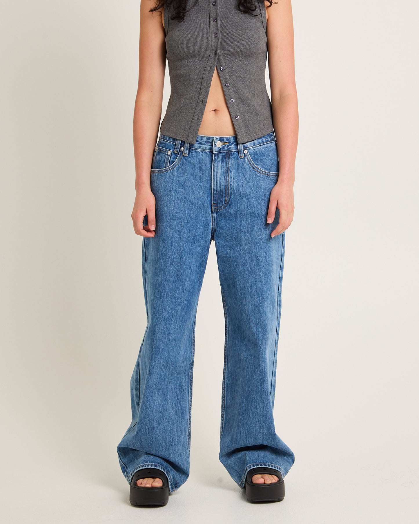Rez Maxi Baggy Denim Jeans