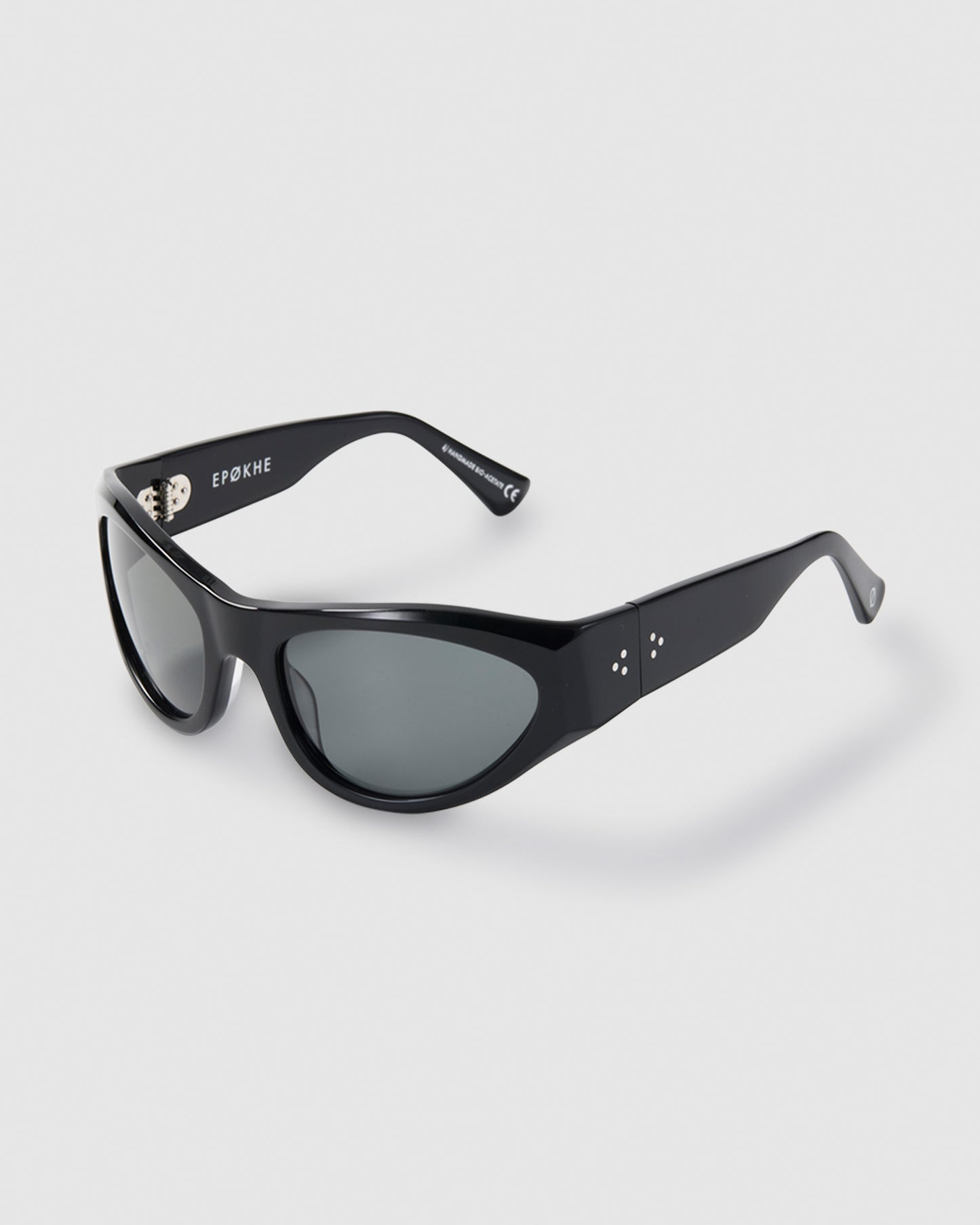 Realm Sunglasses Black Polished/Black Polarized