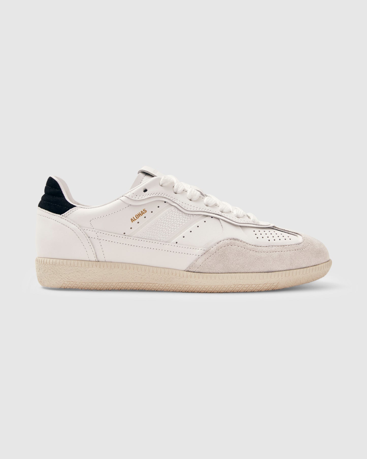Tb.490 White Leather Sneakers