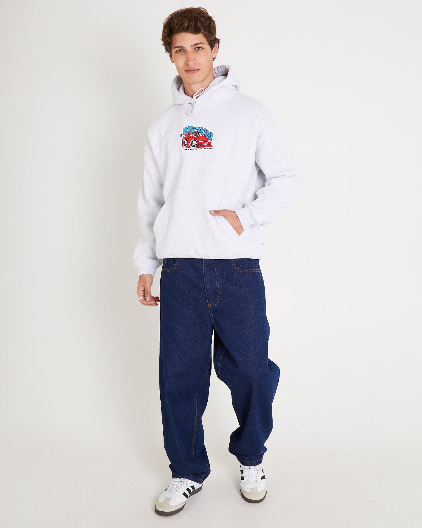 Vroom Crop Hoodie