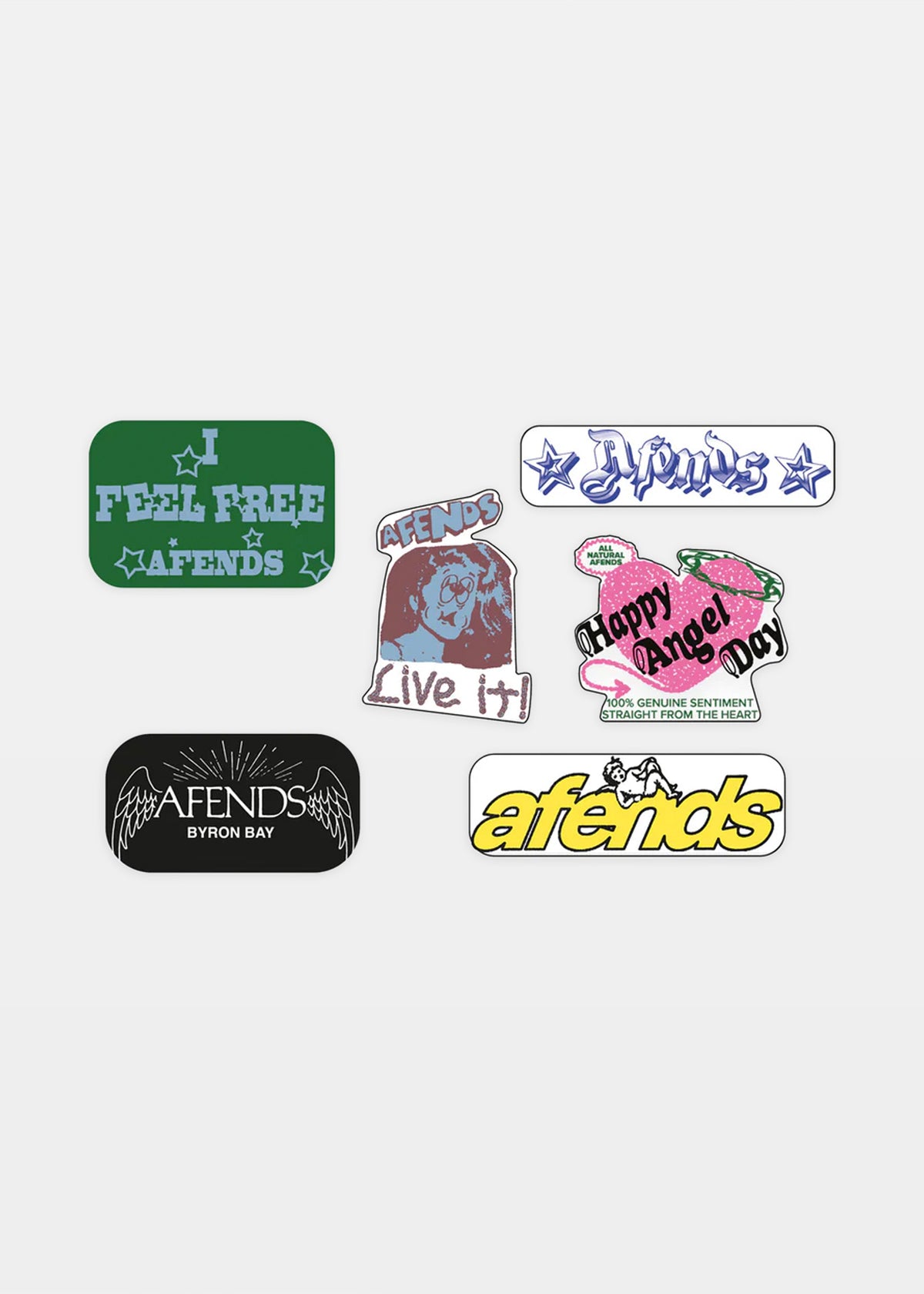 I Feel Free - Sticker Pack MULTI