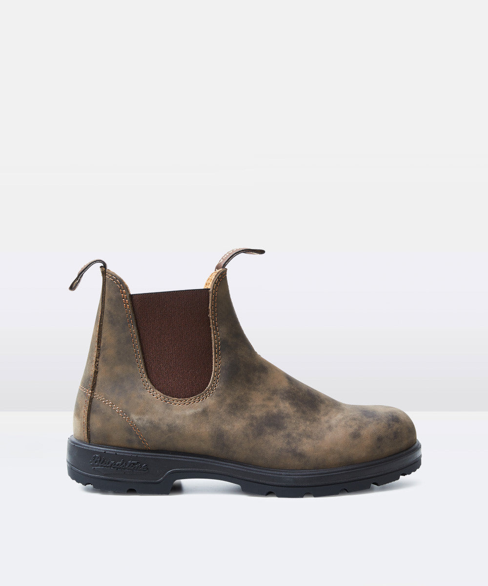 585 Elastic Side Boot Rustic Brown
