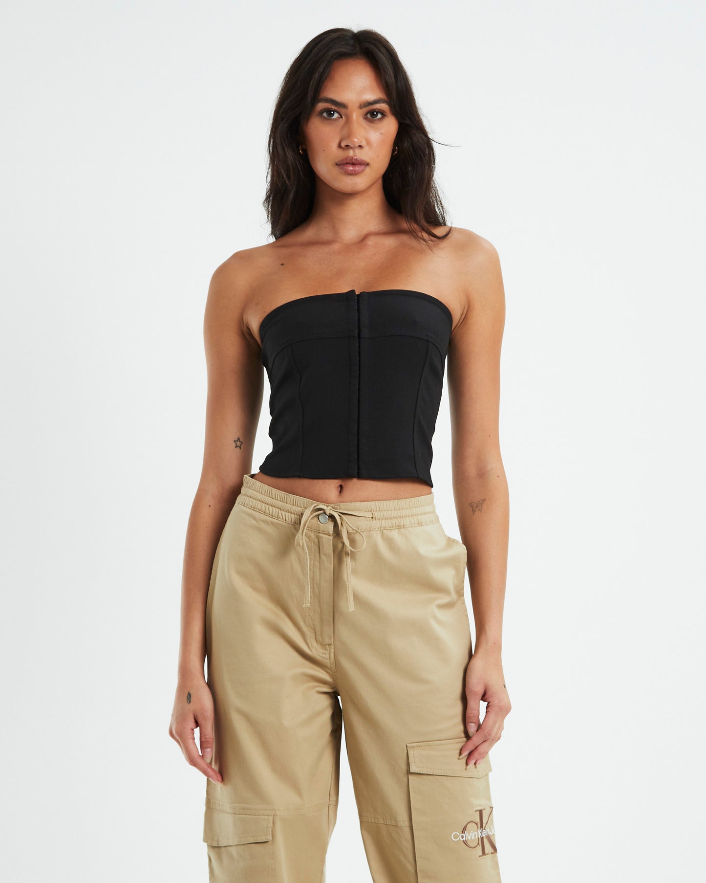 Bustier Top Black