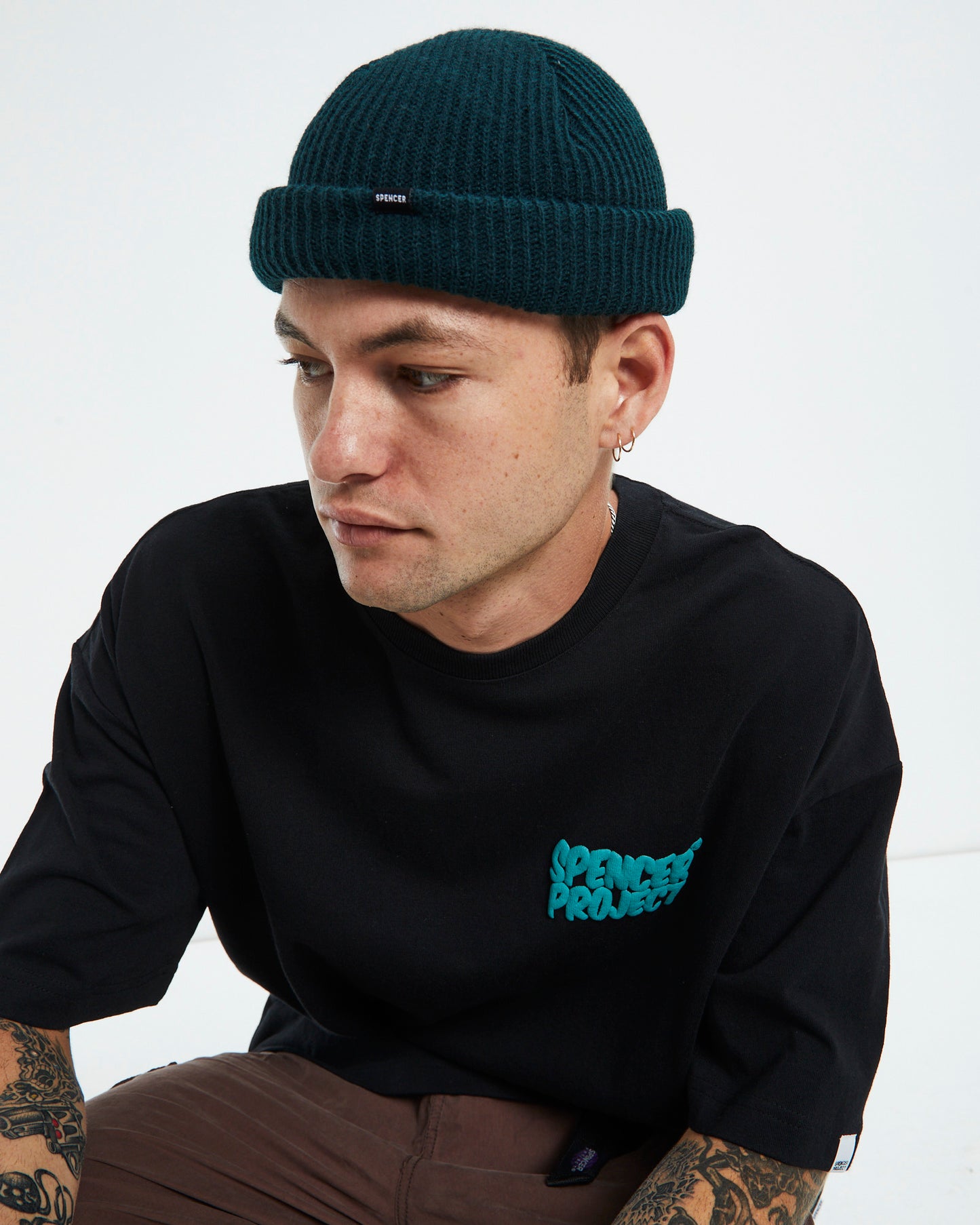 Docker Beanie Alpine Green