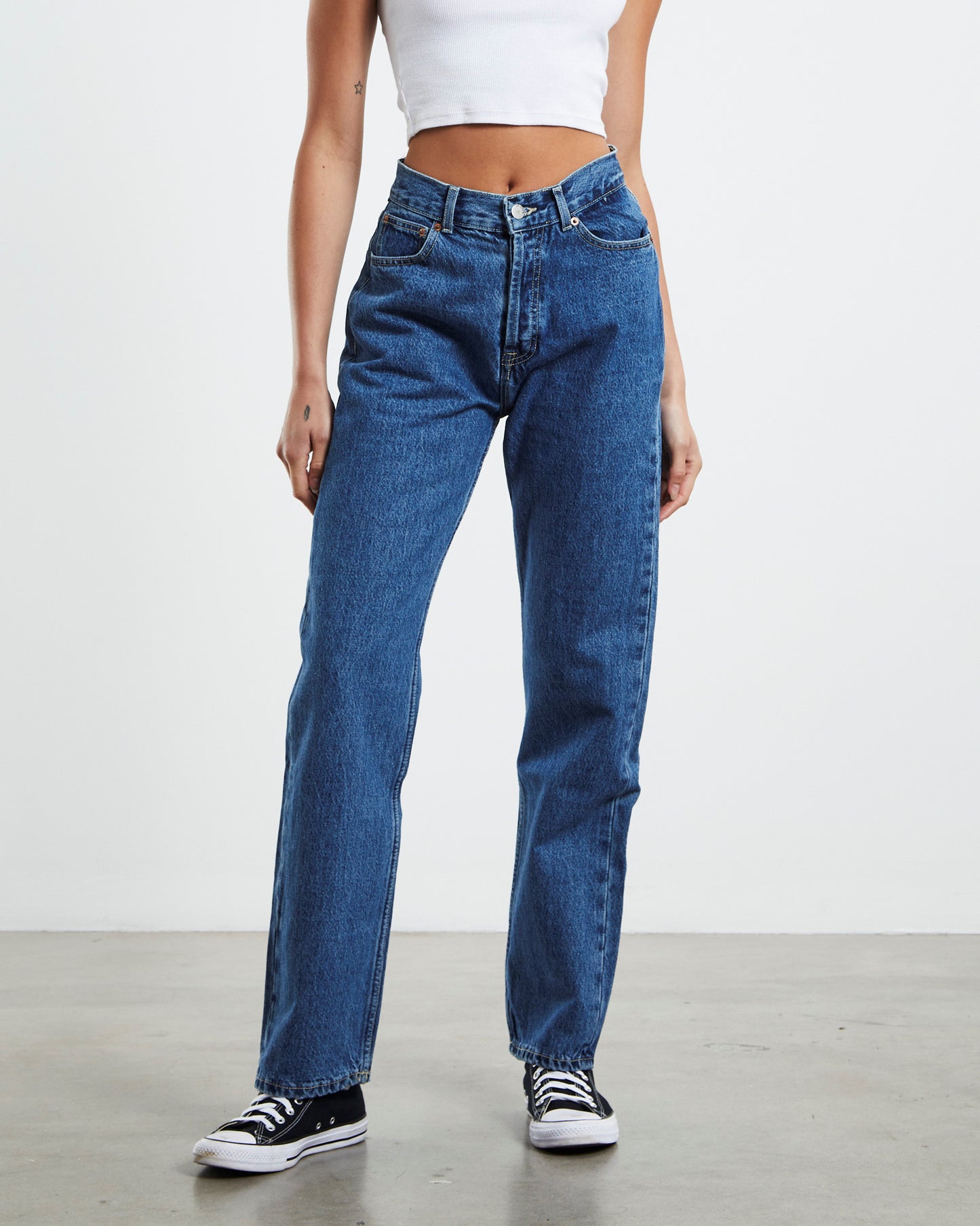 Beth Jeans Blue Jay Mid Retro