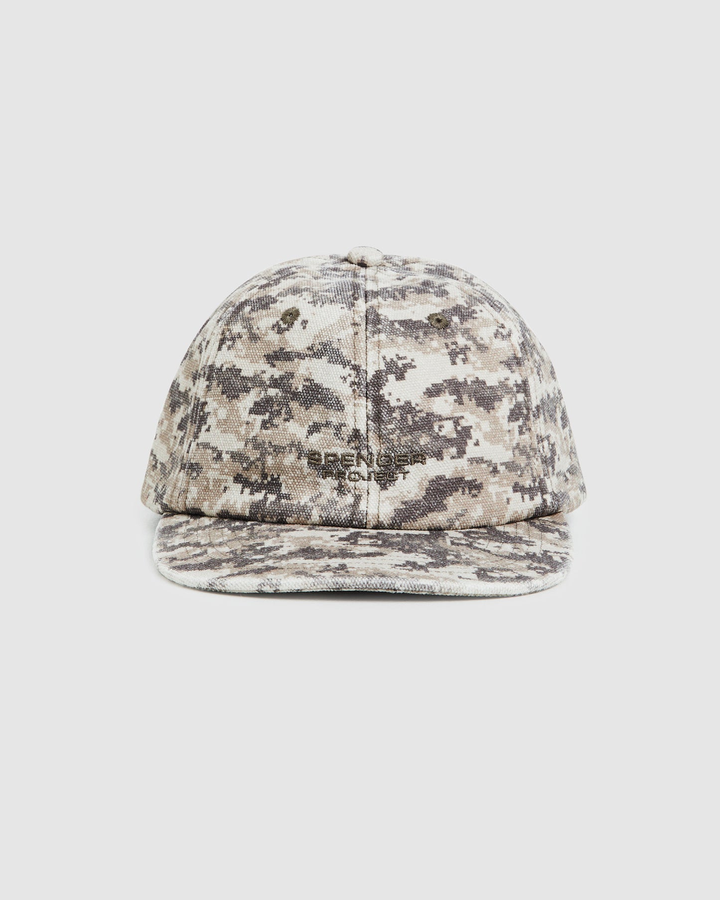 Burnside Digi Cama Canvas Cap Brown