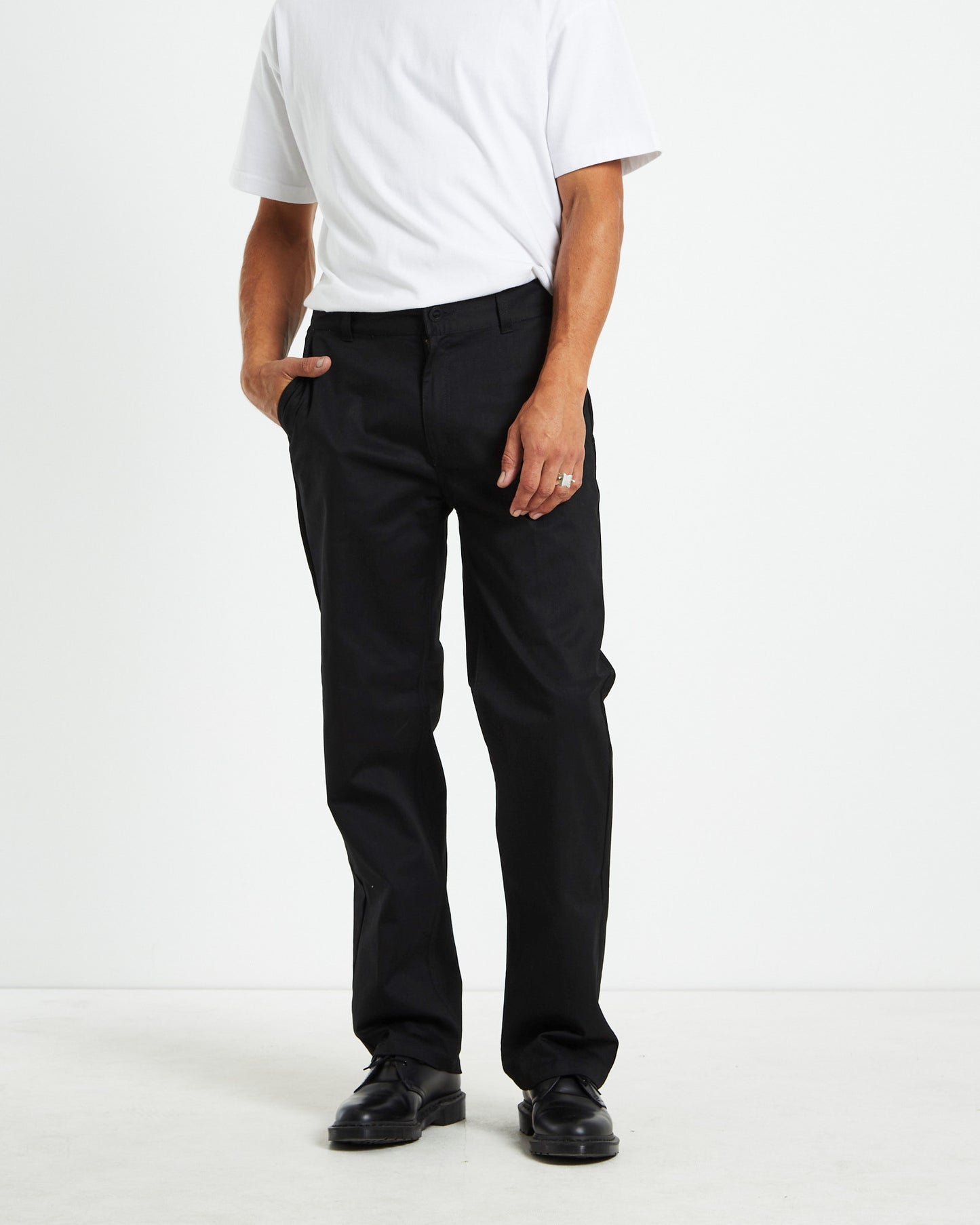 Choice Chino Relaxed Pants Black
