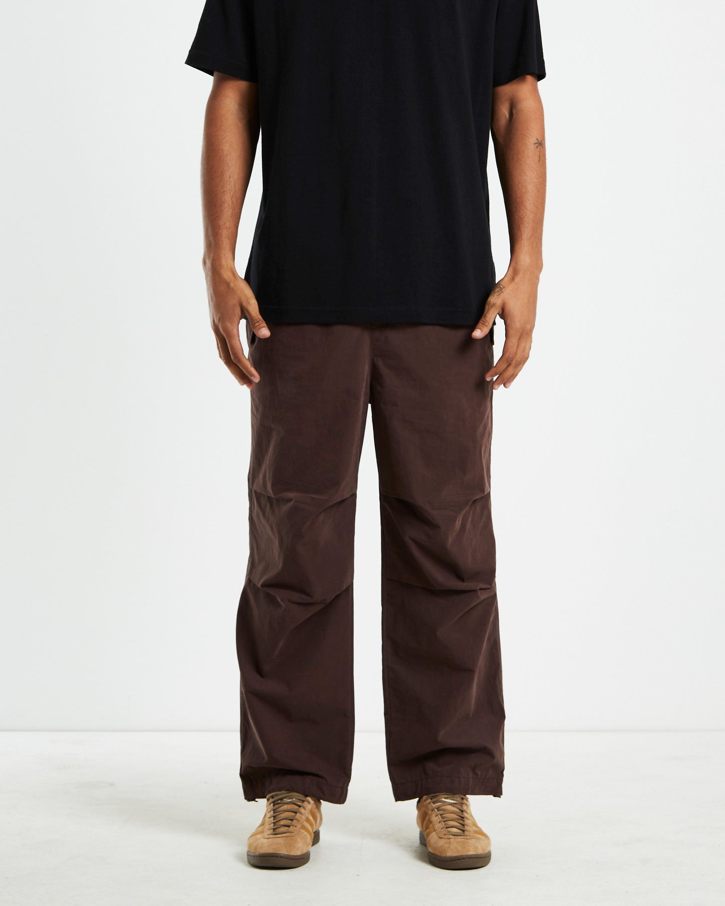 Parachute Pants Brown