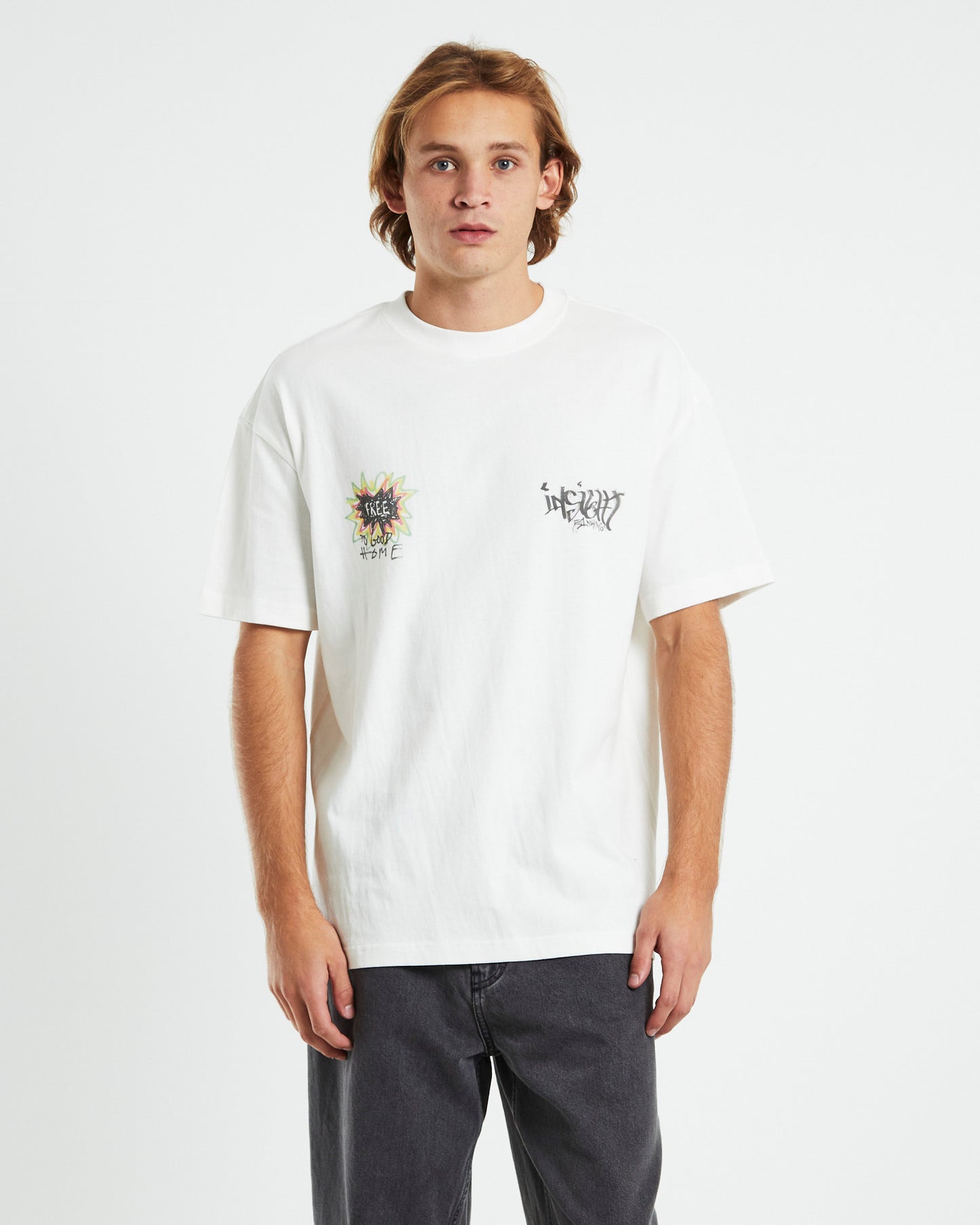 Good Home Short Sleeve T-Shirt Off White