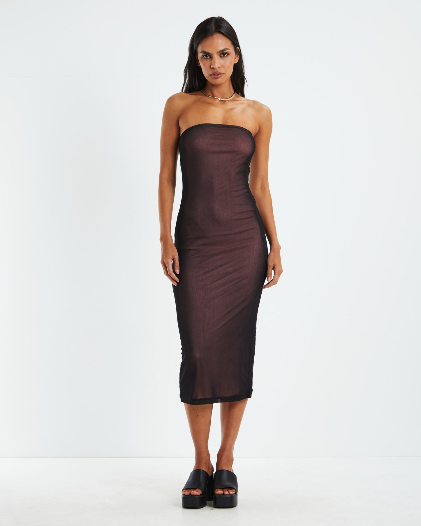 Rosbandi Dress Black/Pink