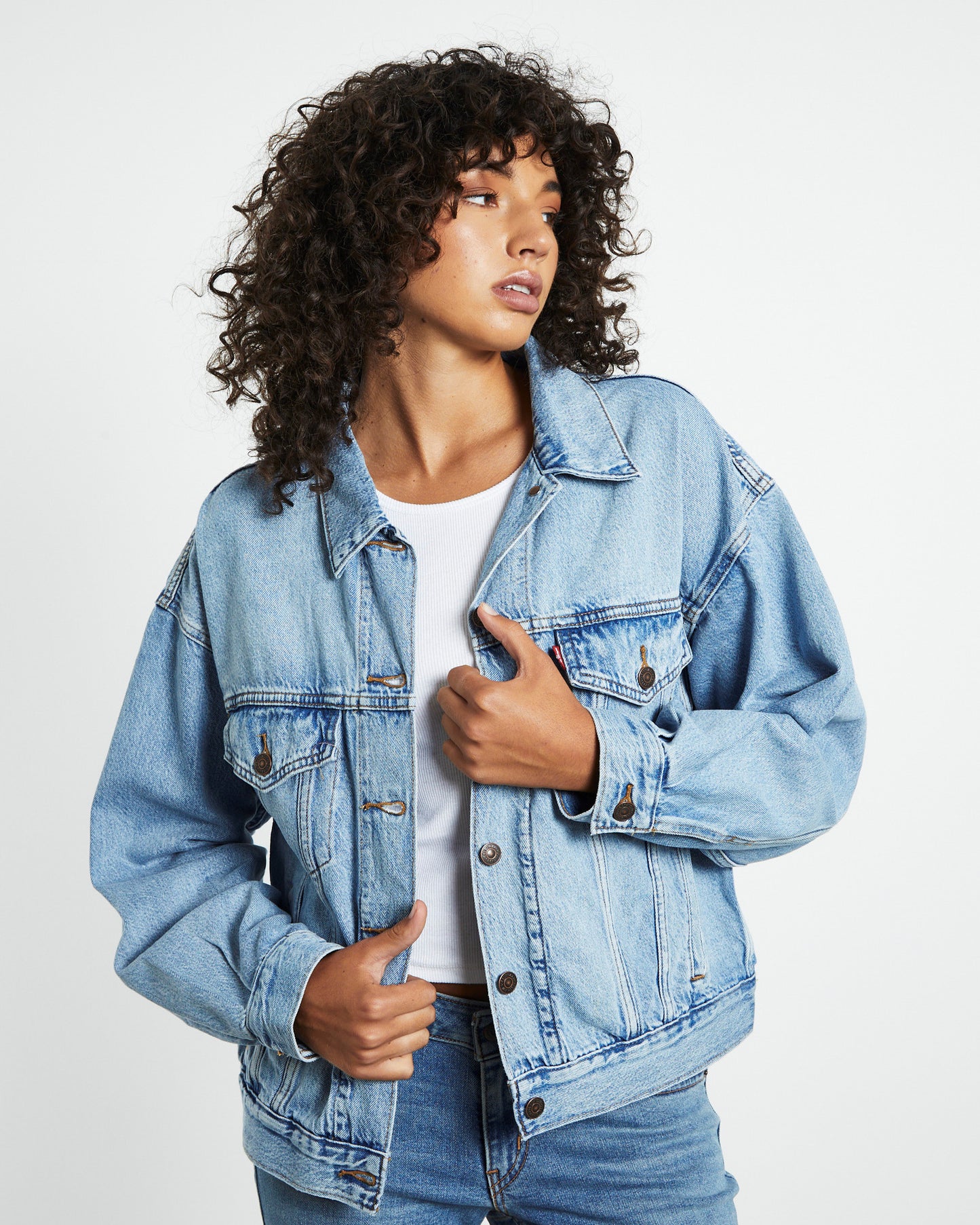 Dorsey XL Western Denim Jacket Long Journey 1 Blue
