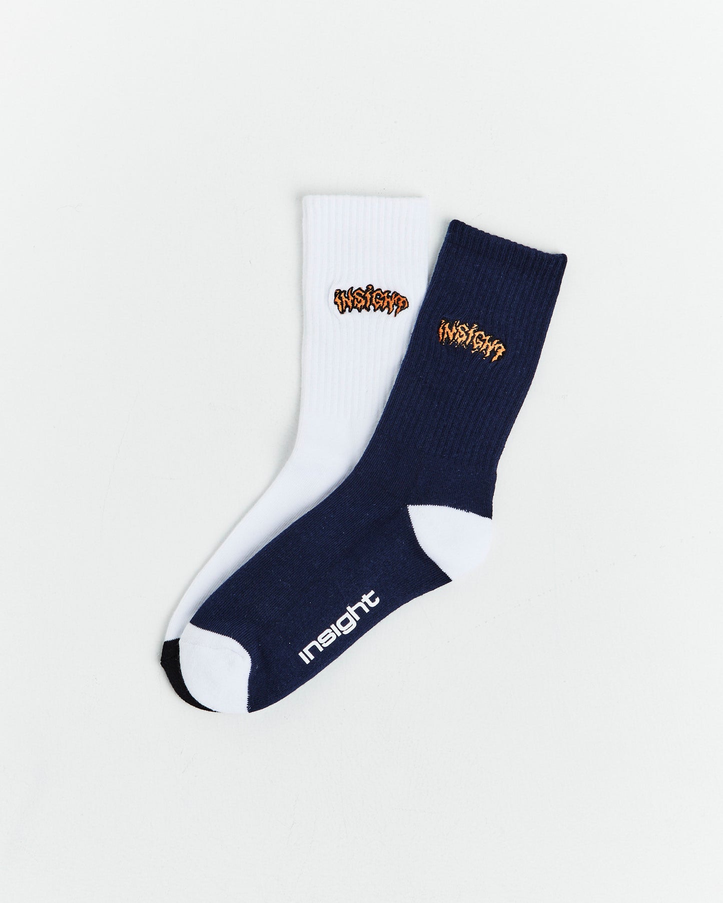 Jay Socks 2 Pack Blue/White