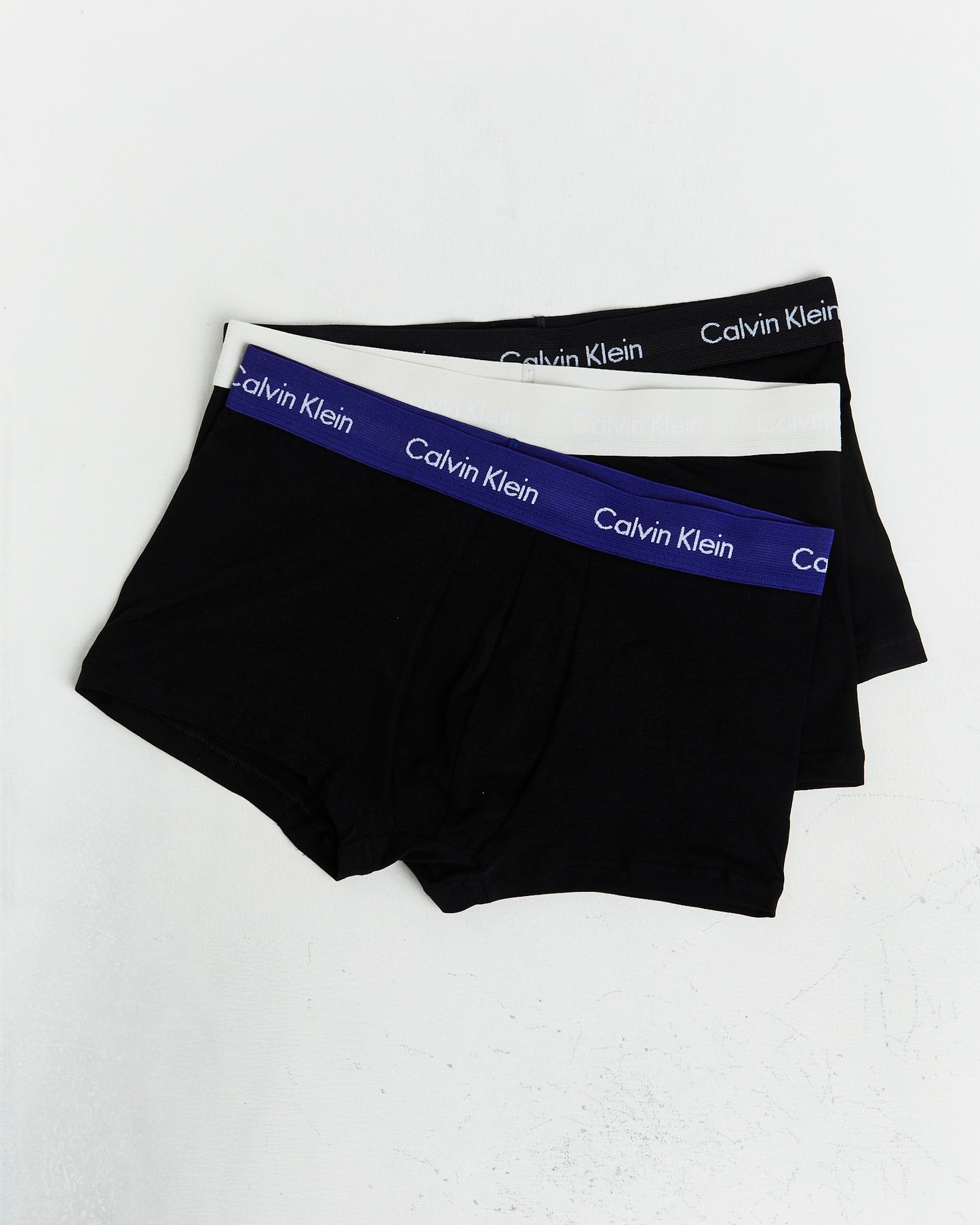 Low Rise Trunks 3 Pack in Mutli