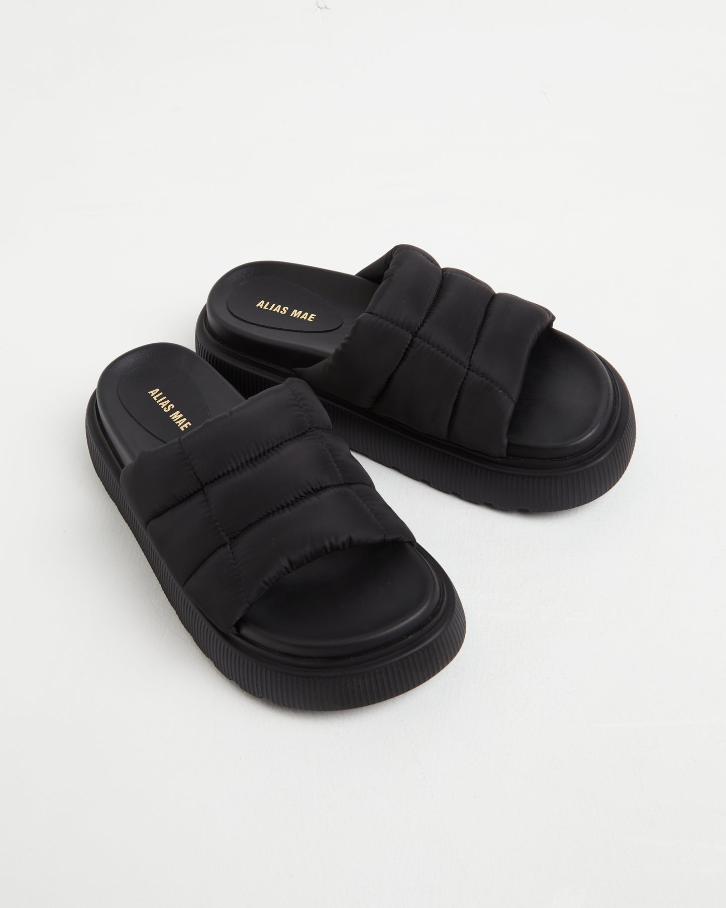 Viviane Slides in Black