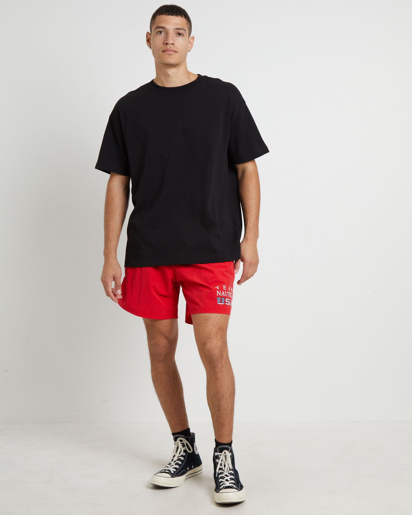 Hyron Swimshorts in True Red
