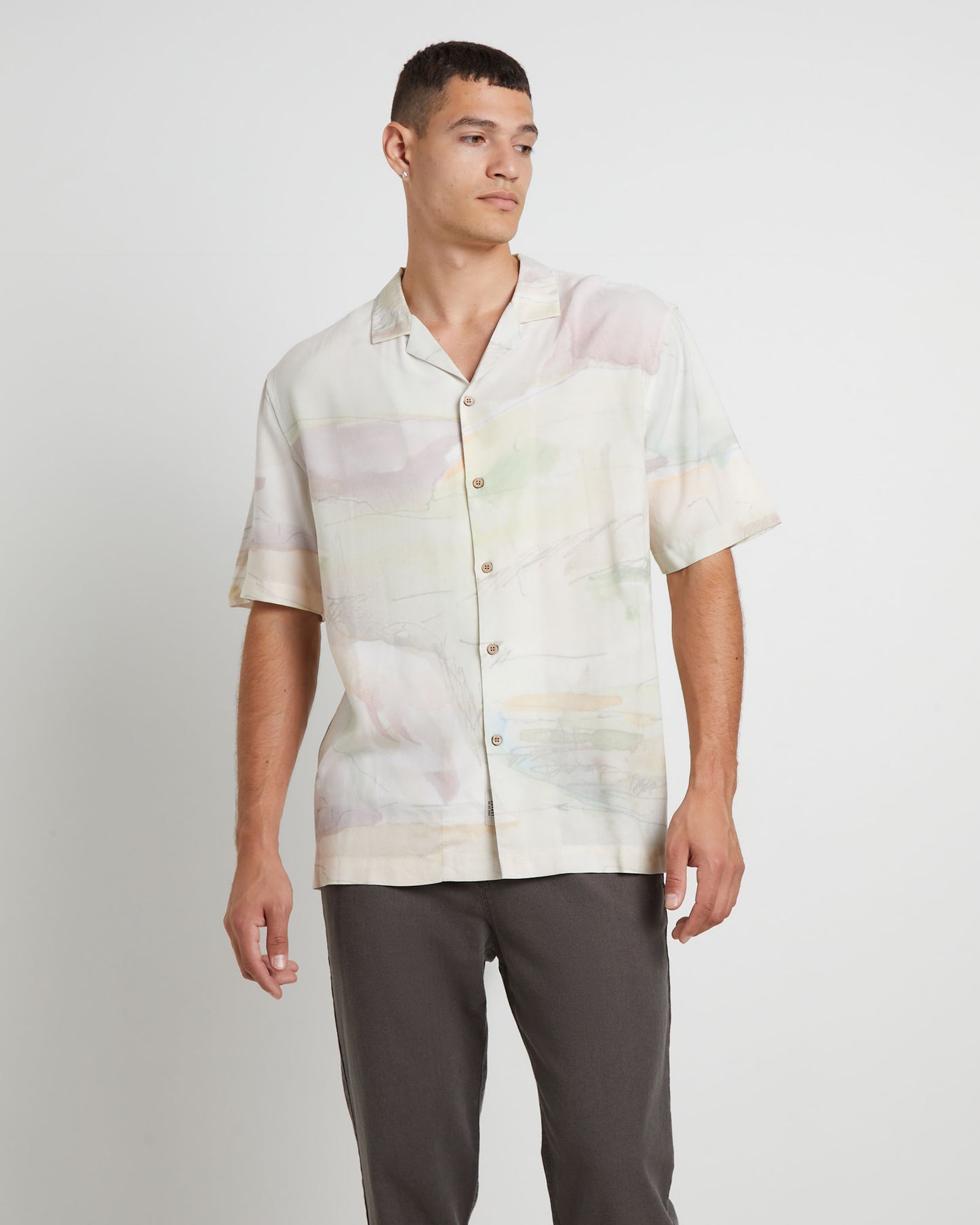 Mansfield Short Sleeve Restor Shirt in Multi