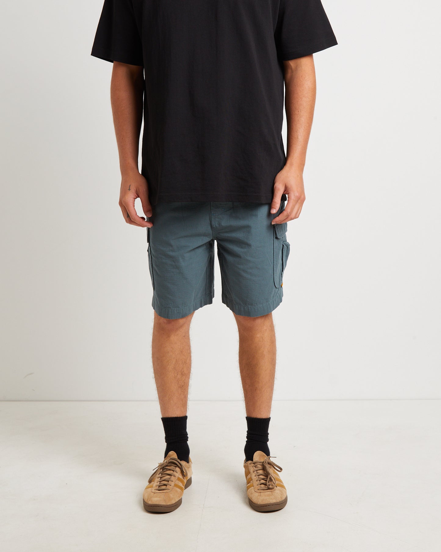 Adventure Ripstop Cargo Shorts in Green