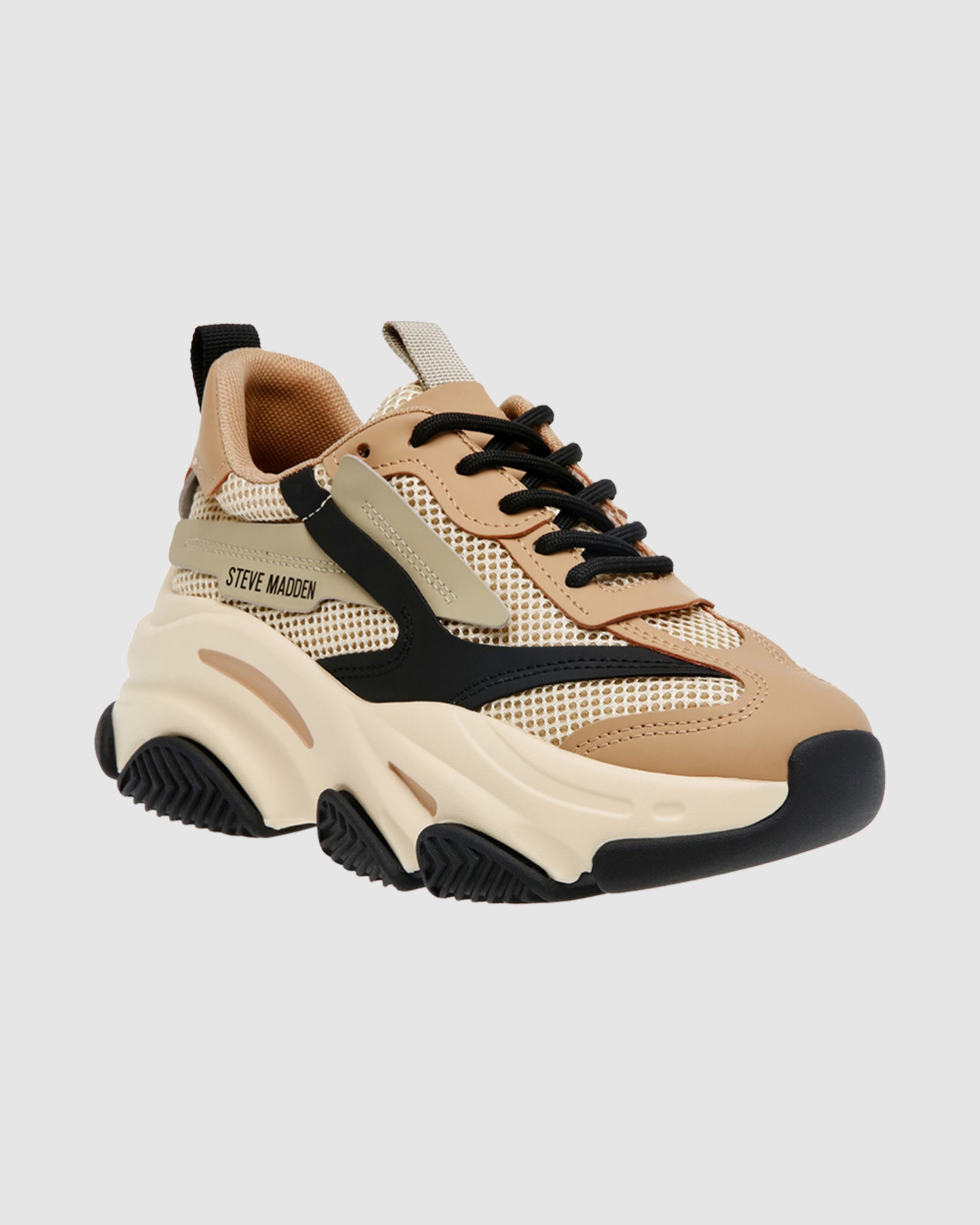 Possession-e Sustainable Sneakers Khaki/Black