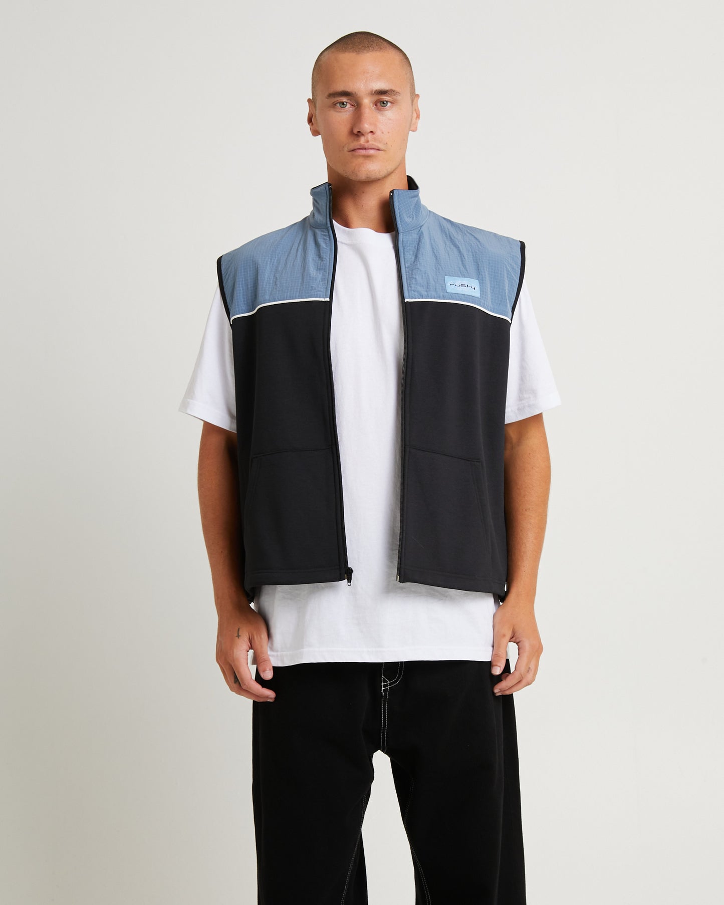 Tekkers Unisex Fleece Vest Coal