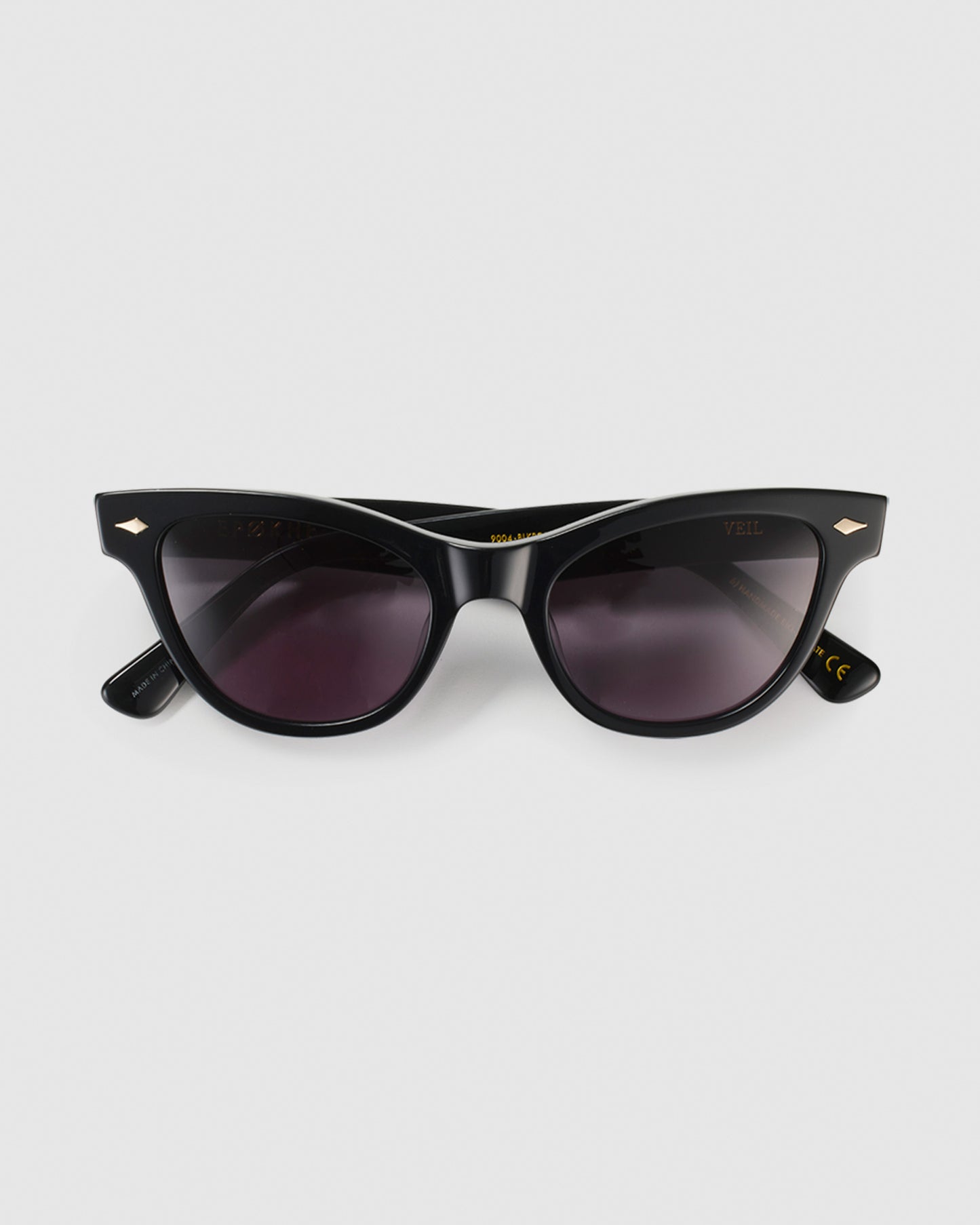 Veil Sunglasses Black Polished/Black