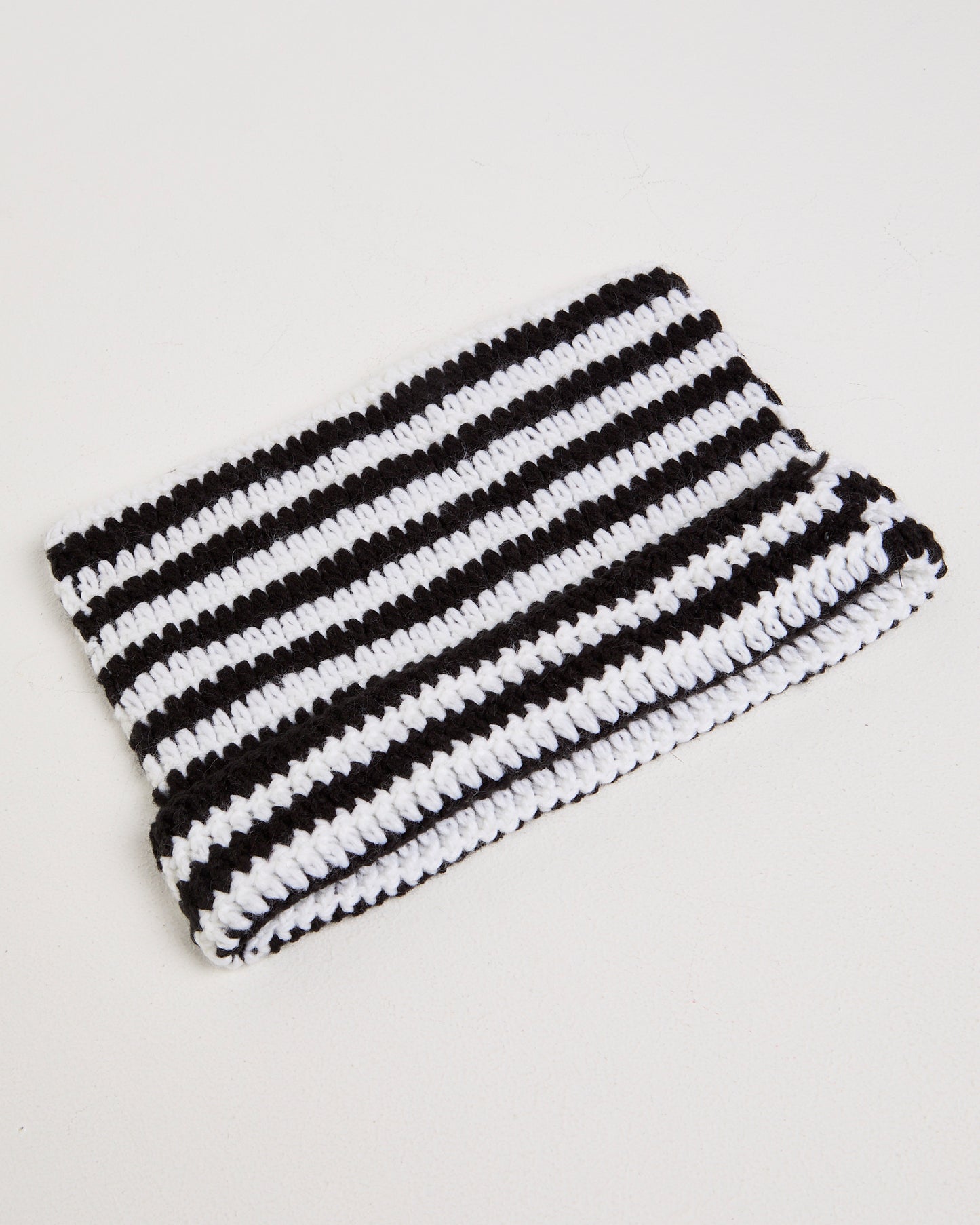 Y2K Striped Ear Beanie