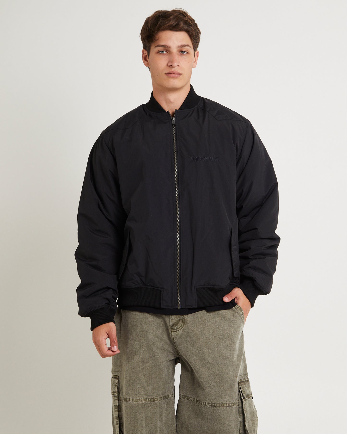 No More Bombs Bomber Jacket