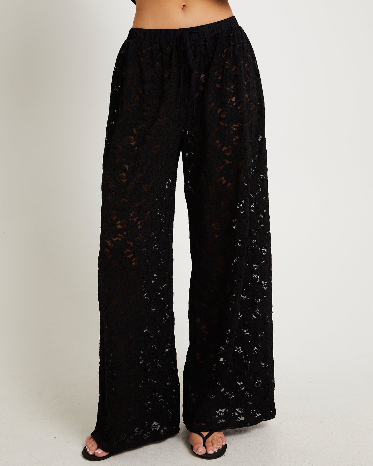 Jasmine Lace Relaxed Pants
