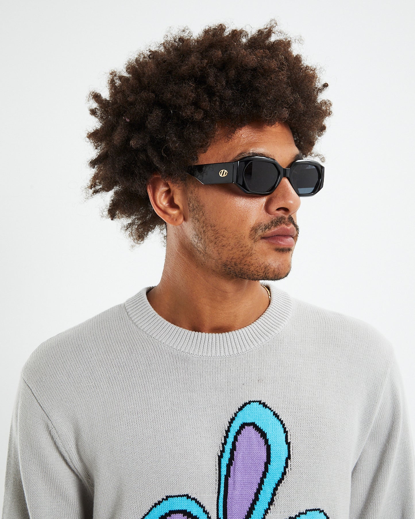 Slaptrash Sunglasses Smoke Mono Black
