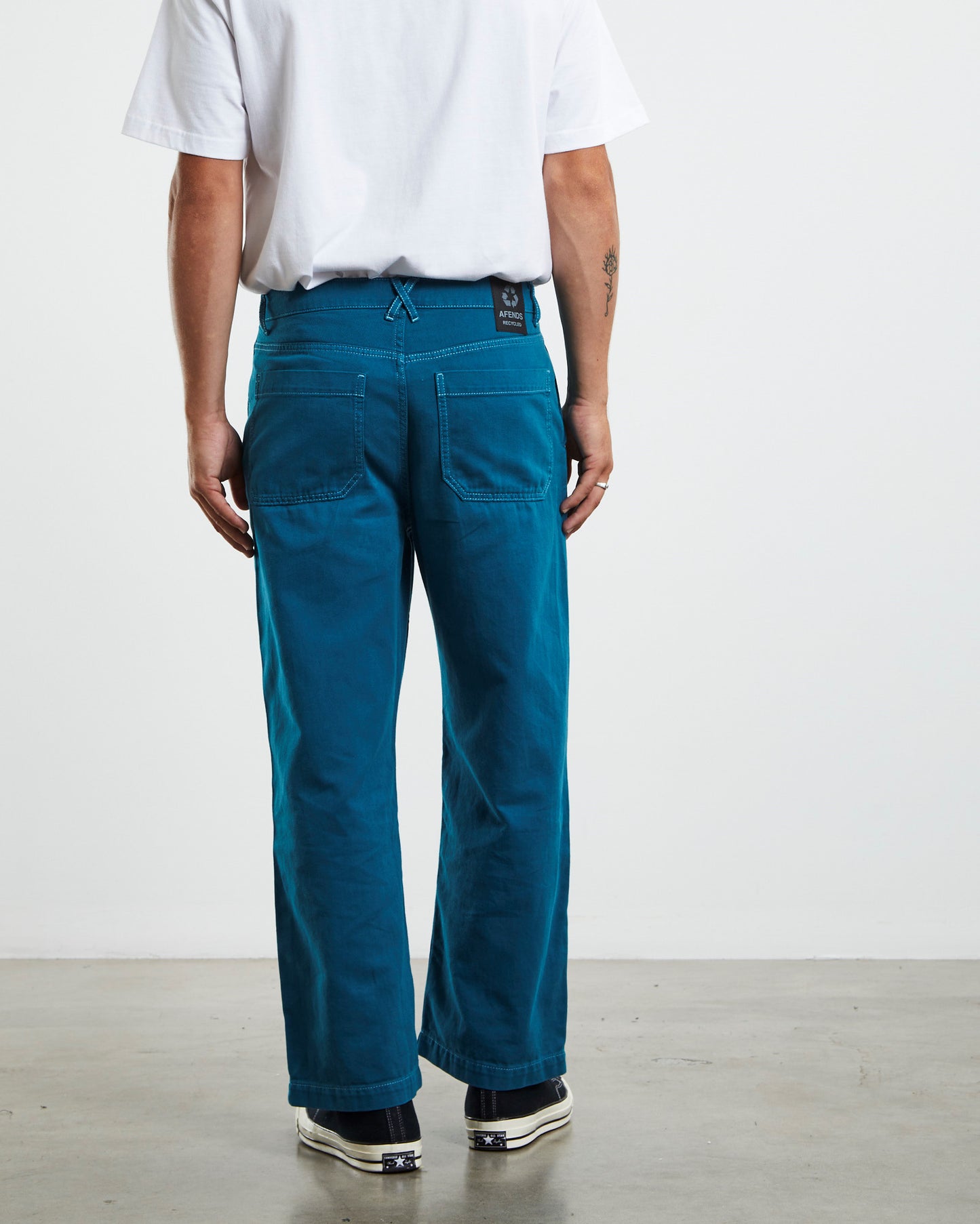 Pablo Loose Pants Azure Blue