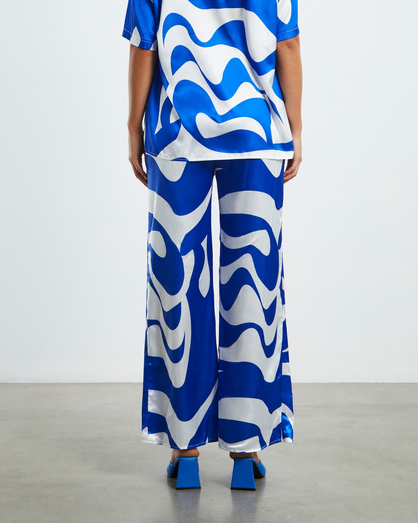Indi Pants Blue Swirl