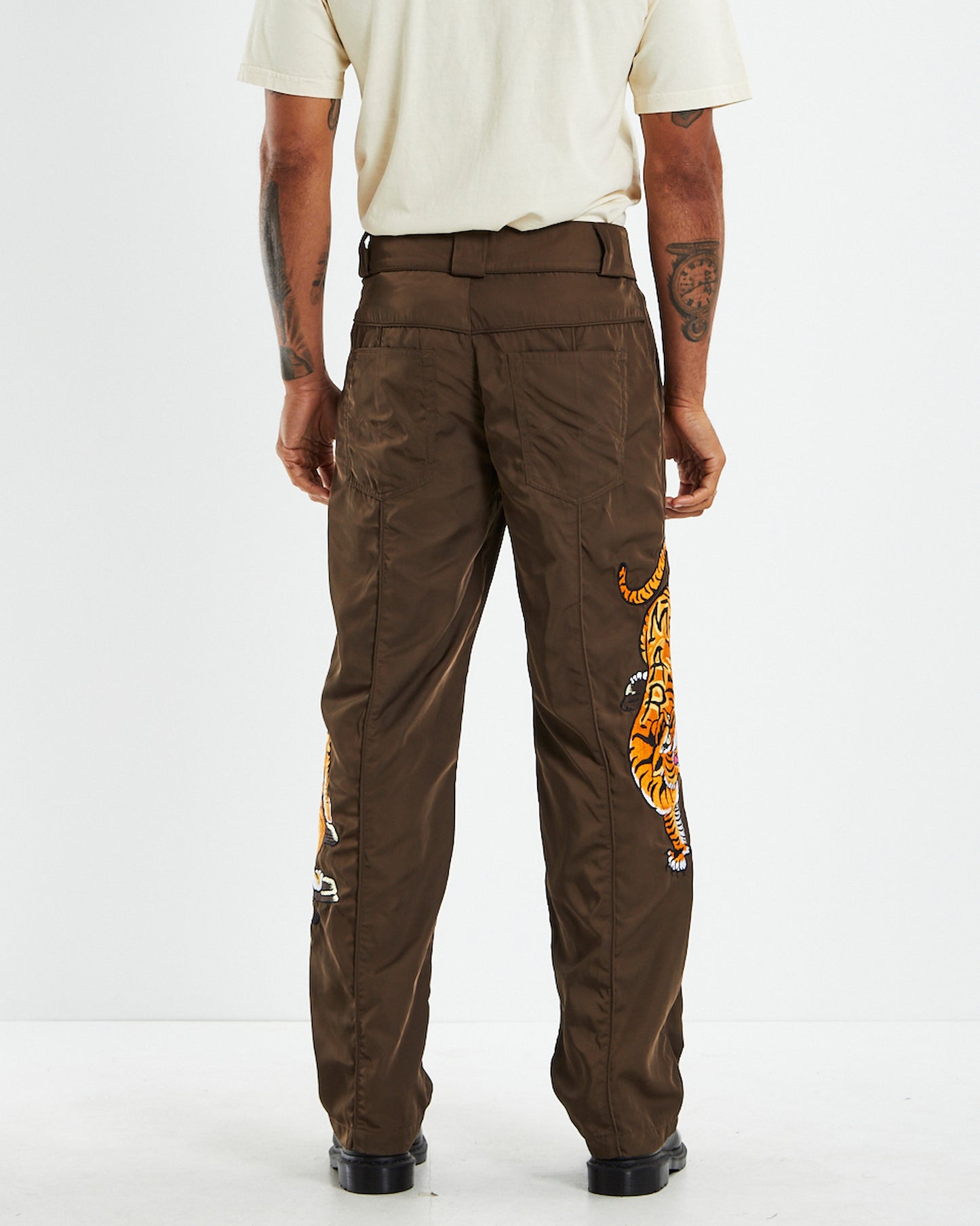 Man Eater Flight Pants Brown