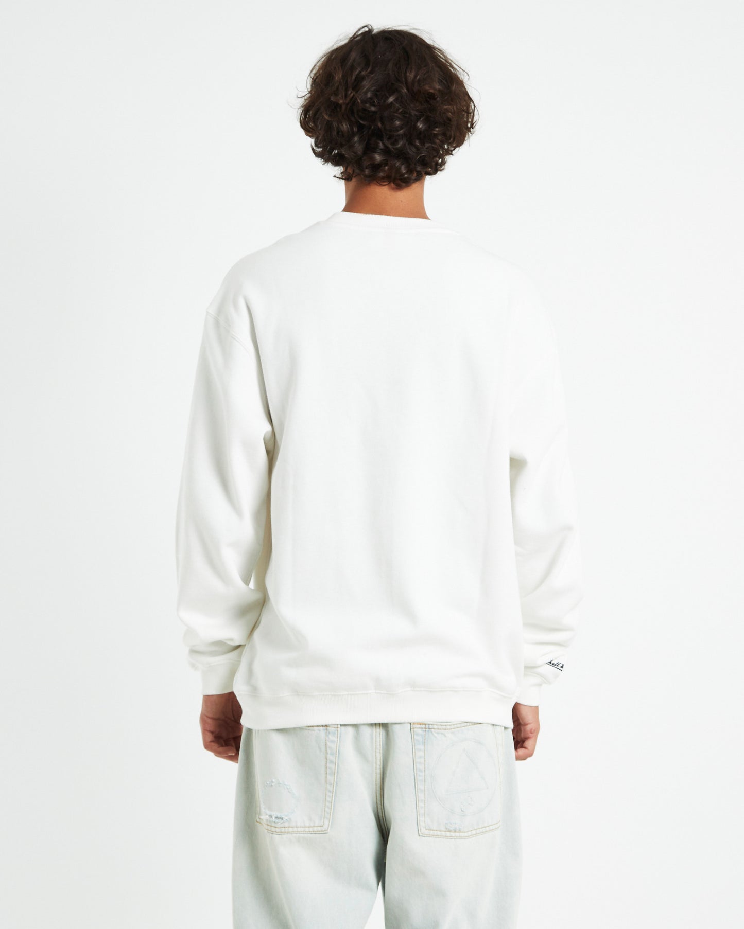 Underscore Vancouver Grizzlies Crew Neck Seater Vintage White