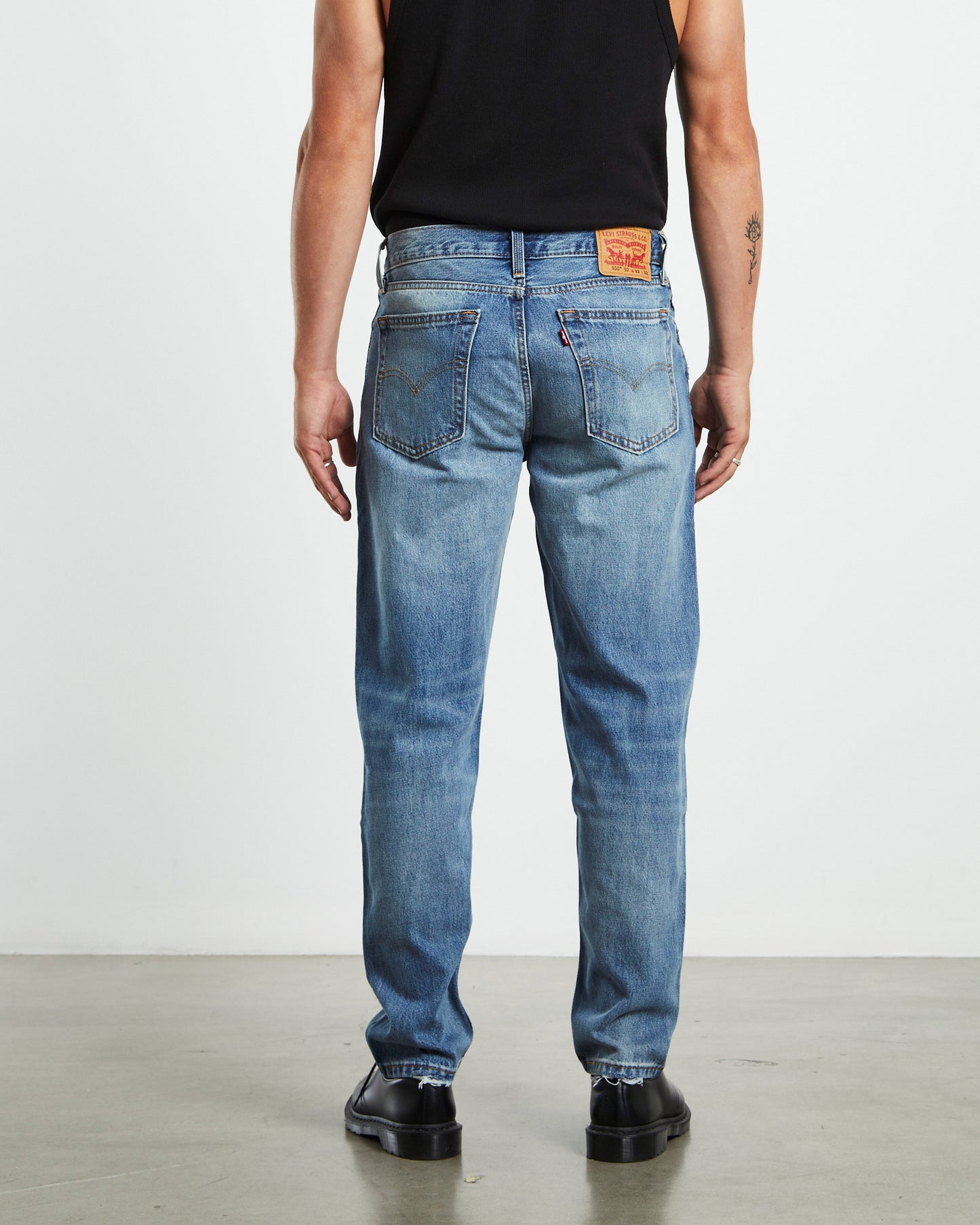 550 '92 Relaxed Denim Jeans Whats Going On DX