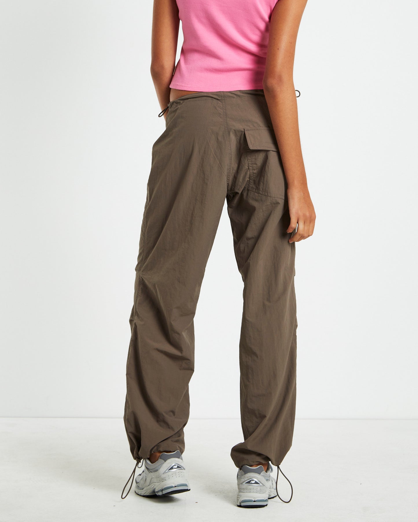 Luna Baggy Cargo Pants Brown