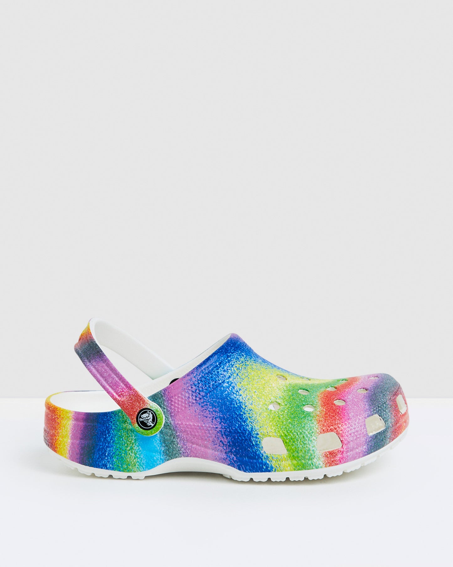 Classic Spray Dye Clogs White/Multi