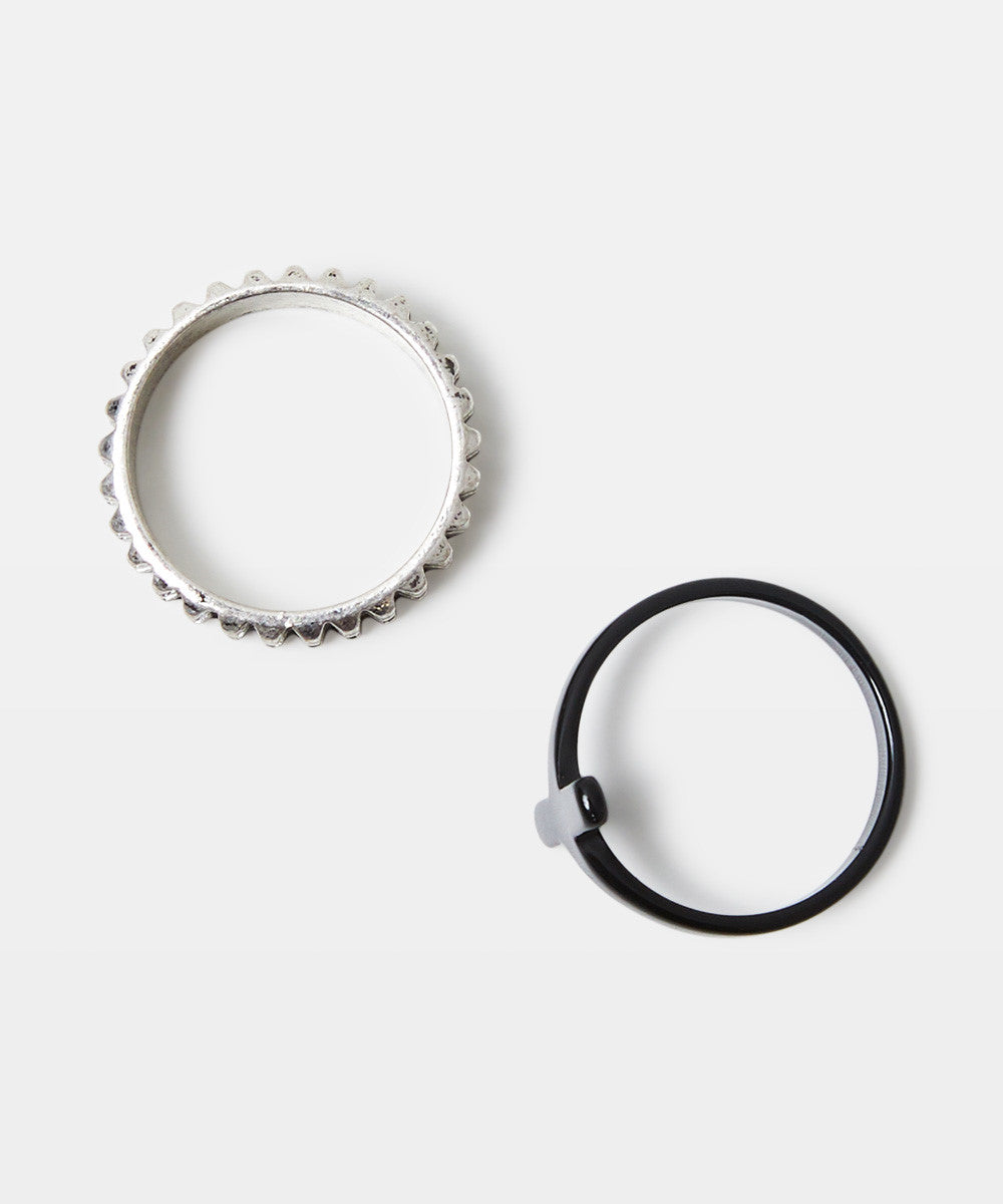 Shadow Double Ring Set_assorted ASSORTED