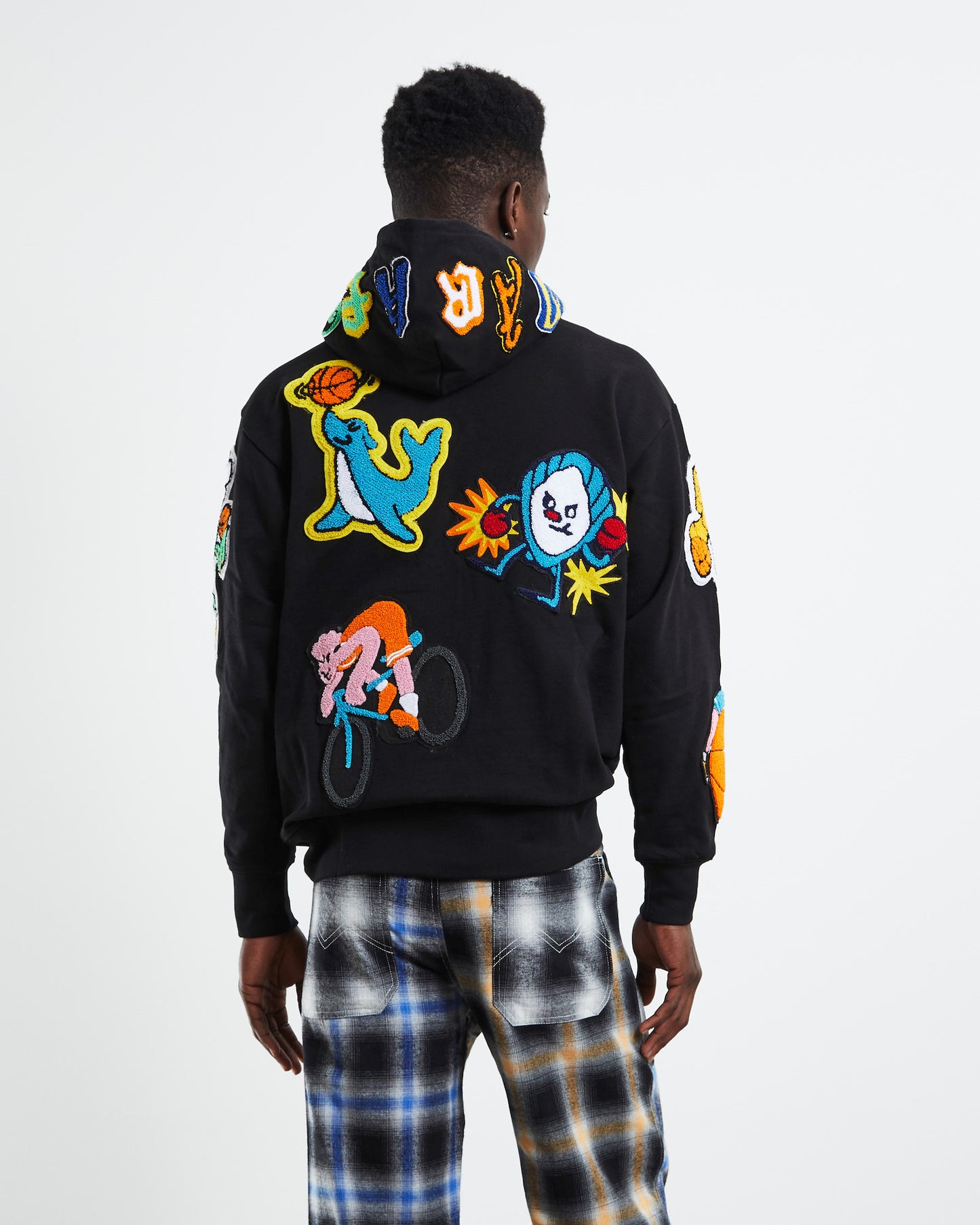 Varsity Overload Hoodie Black