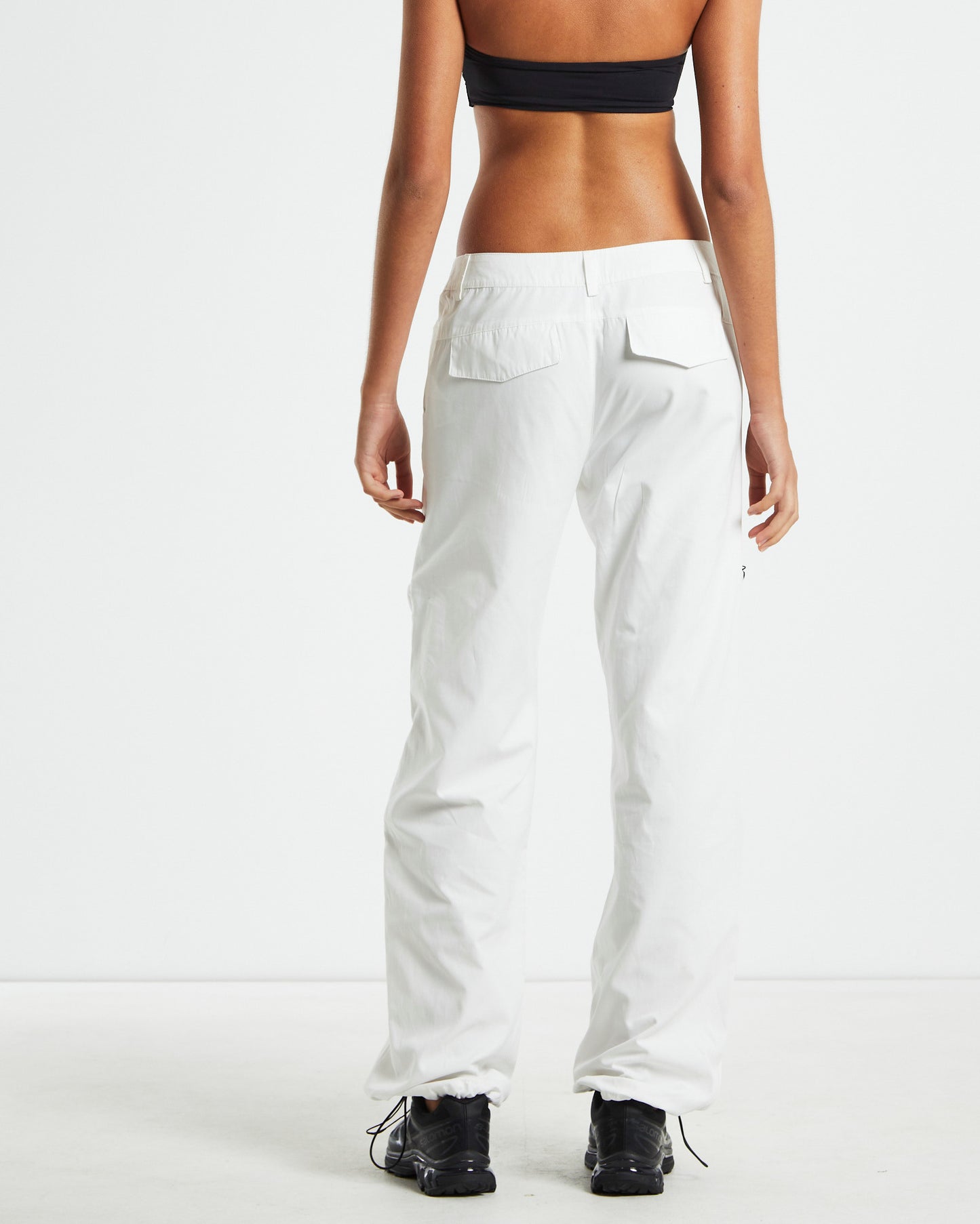 Skylar Patch Pocket Ski Pants White