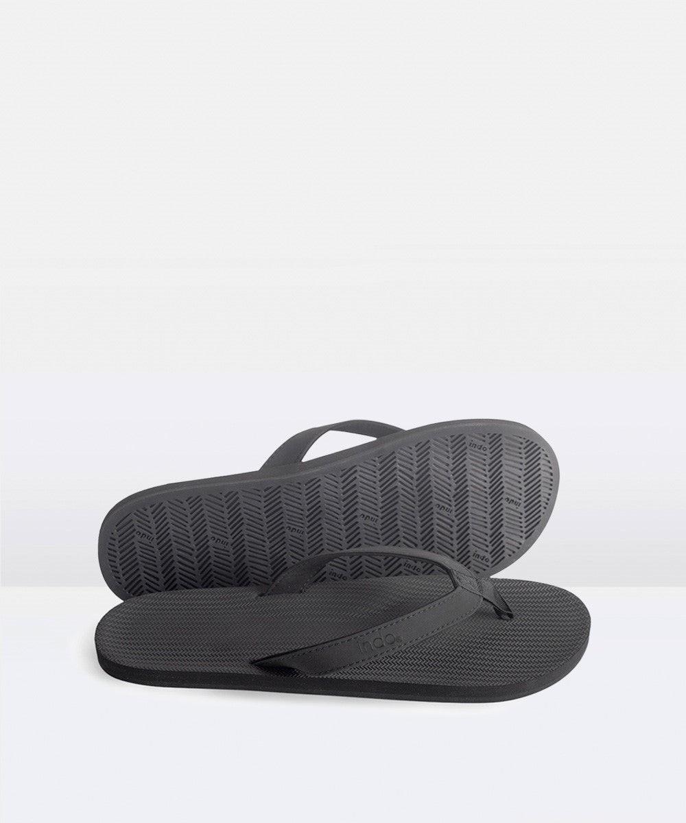 Womens ESSNTLS Thongs Black BLACK
