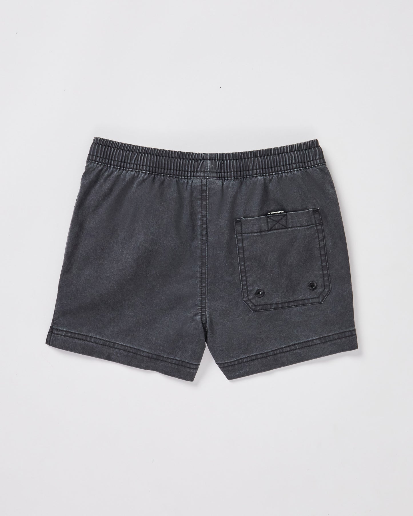 Boys Dive Boardshort in Washed Black