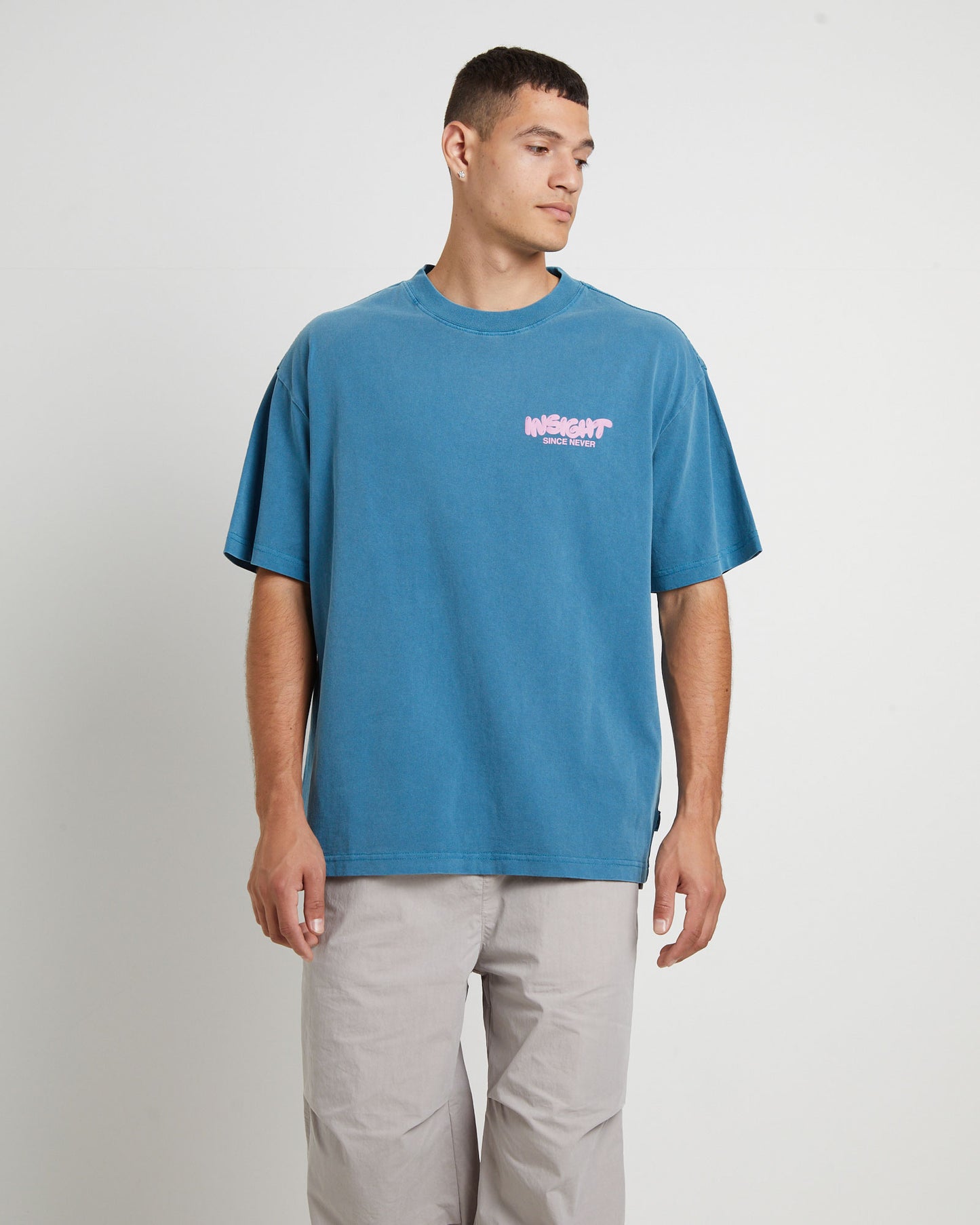 Narli Oversized T-Shirt in Ocean