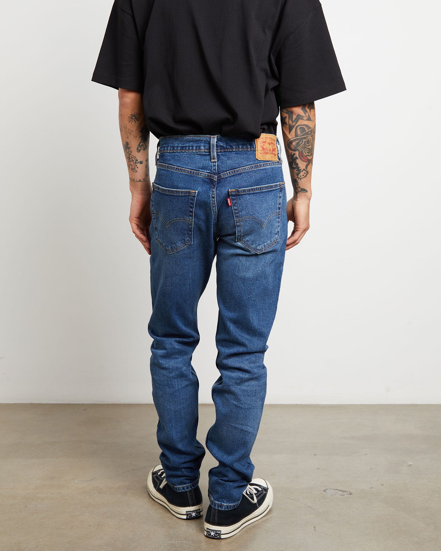 512 Slim Taper Denim Jeans Goldenrod