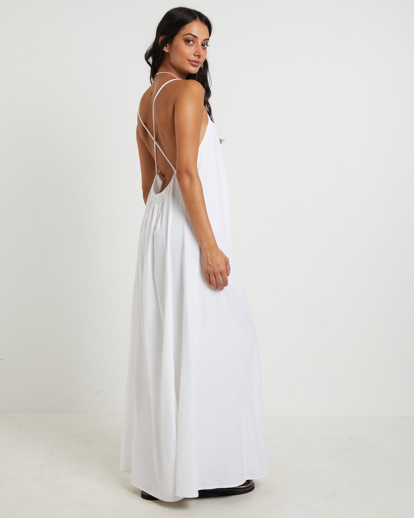 Mischa Maxi Dress White