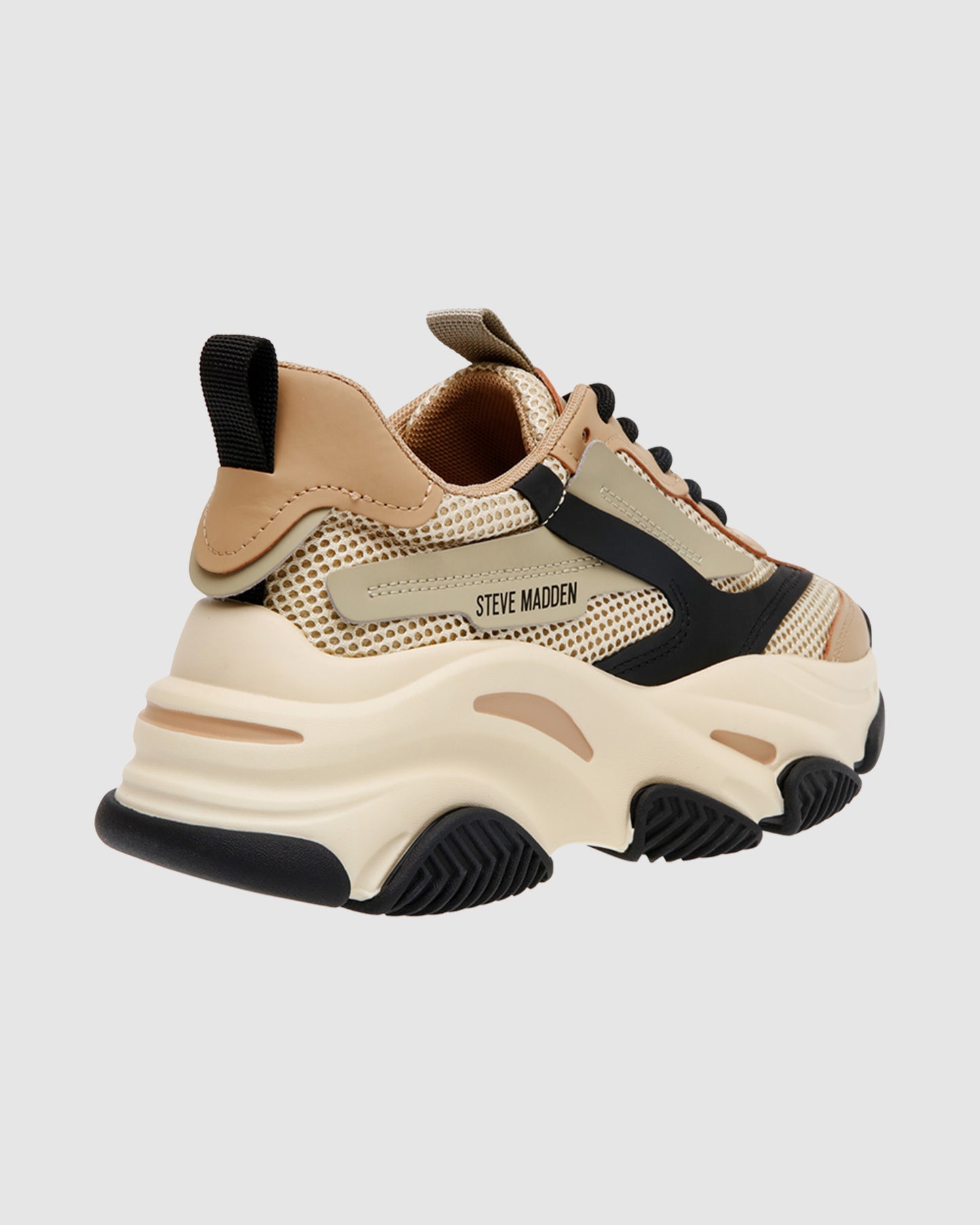 Possession-e Sustainable Sneakers Khaki/Black