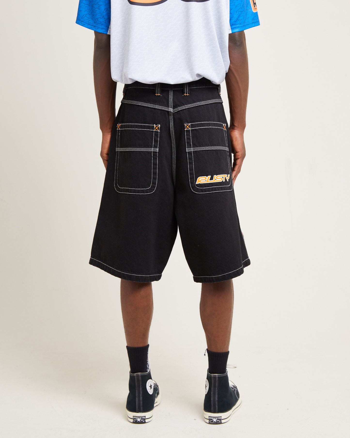 Flip Daddy Draggin Denim Jorts Black Out