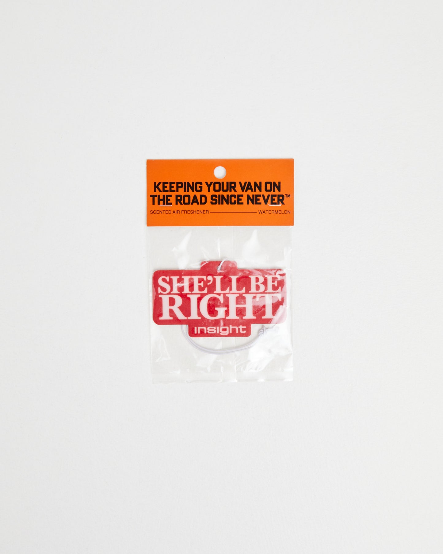 She'll Be Right Air Freshener Red