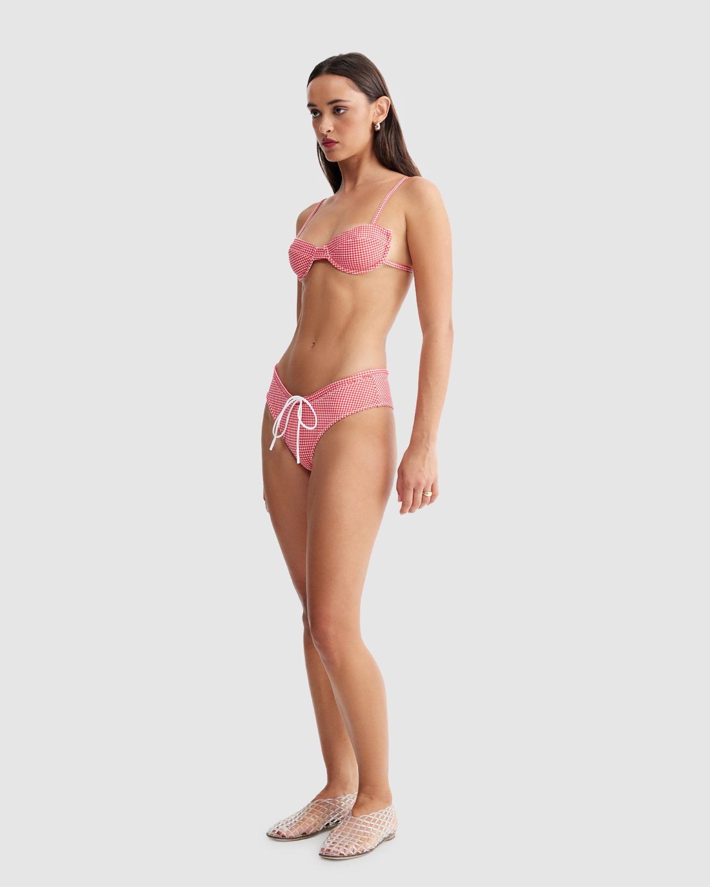 Gingham Gisel Bikini Bottom