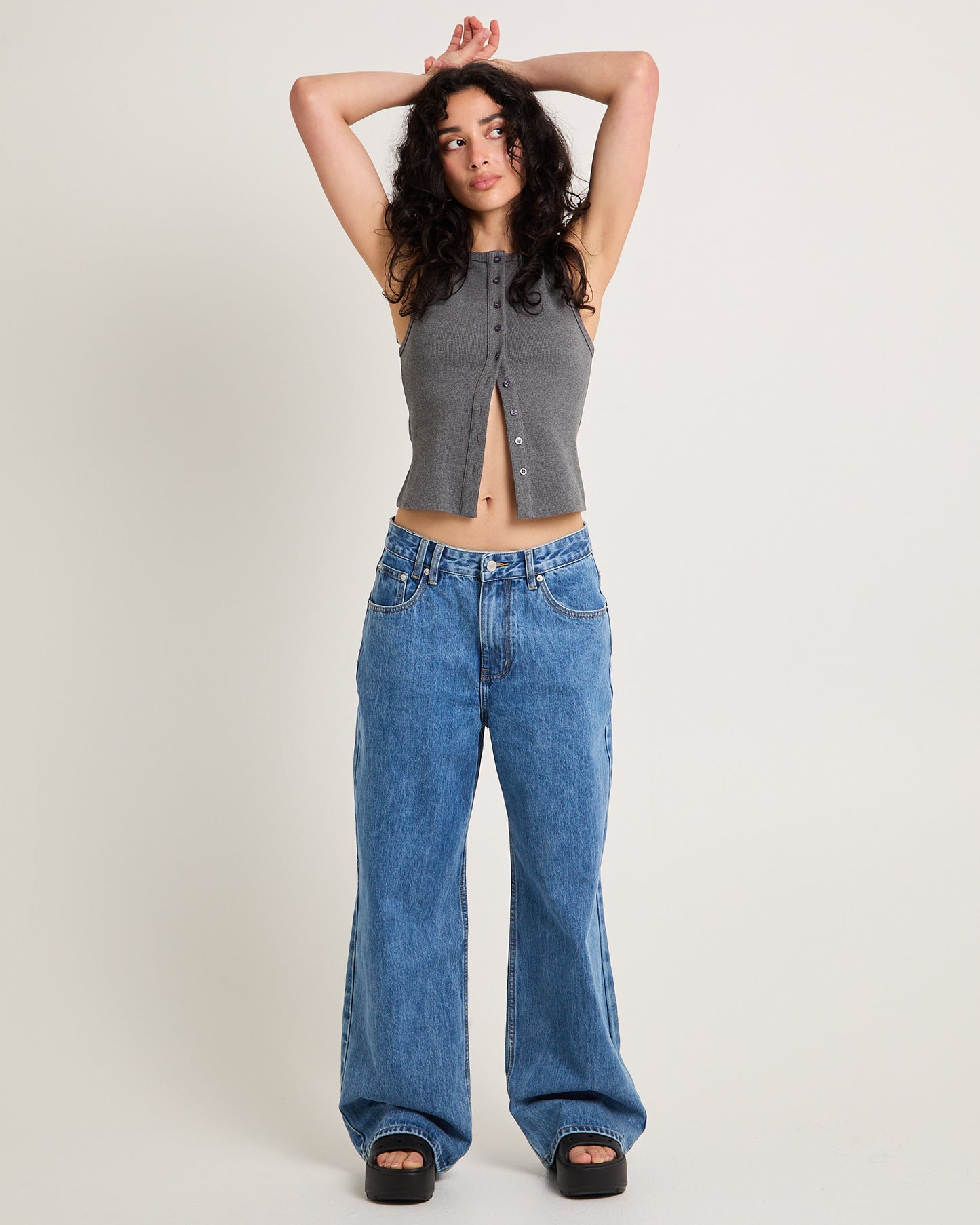 Rez Maxi Baggy Denim Jeans