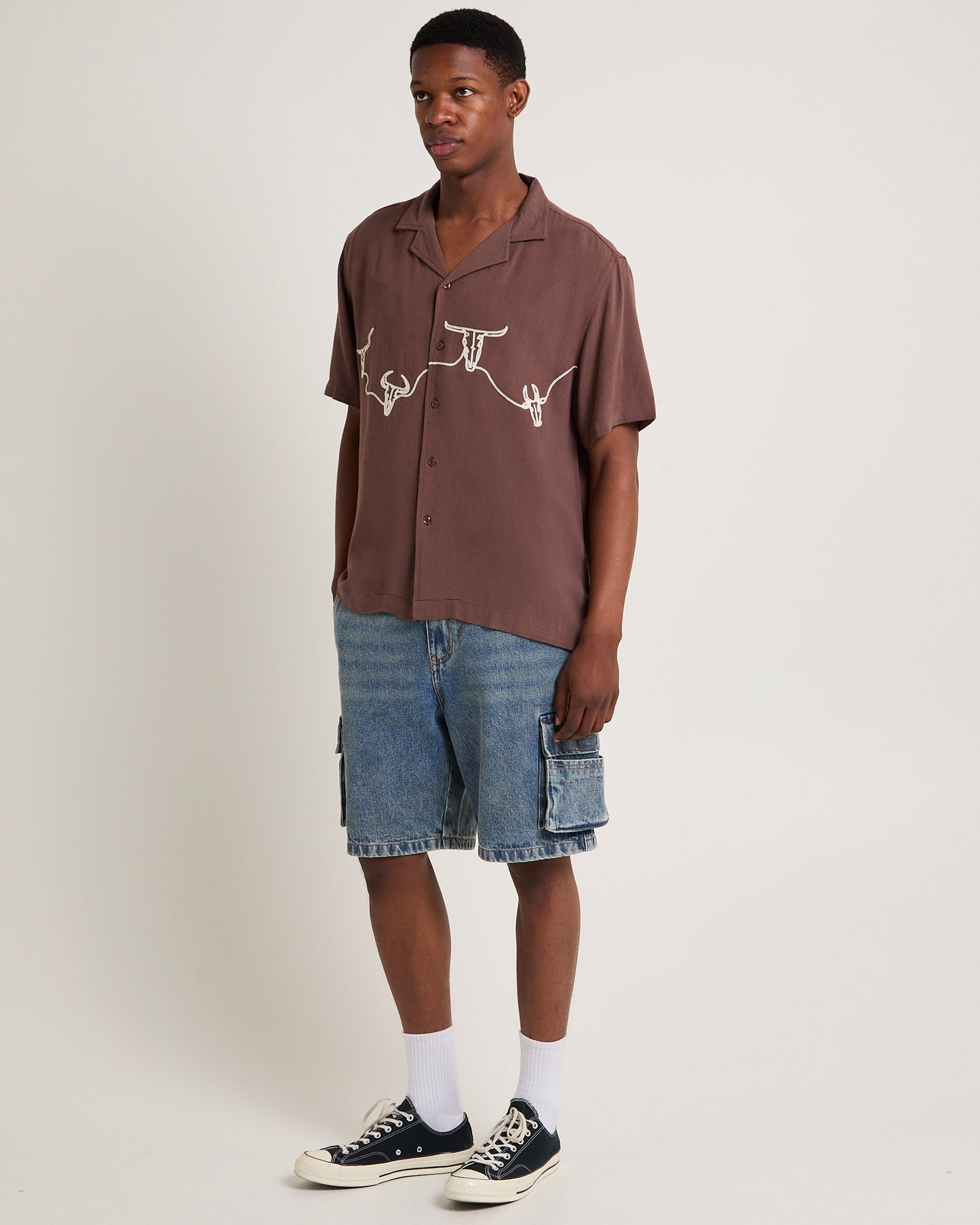 Ole Western Short Sleeve Resort Shirt