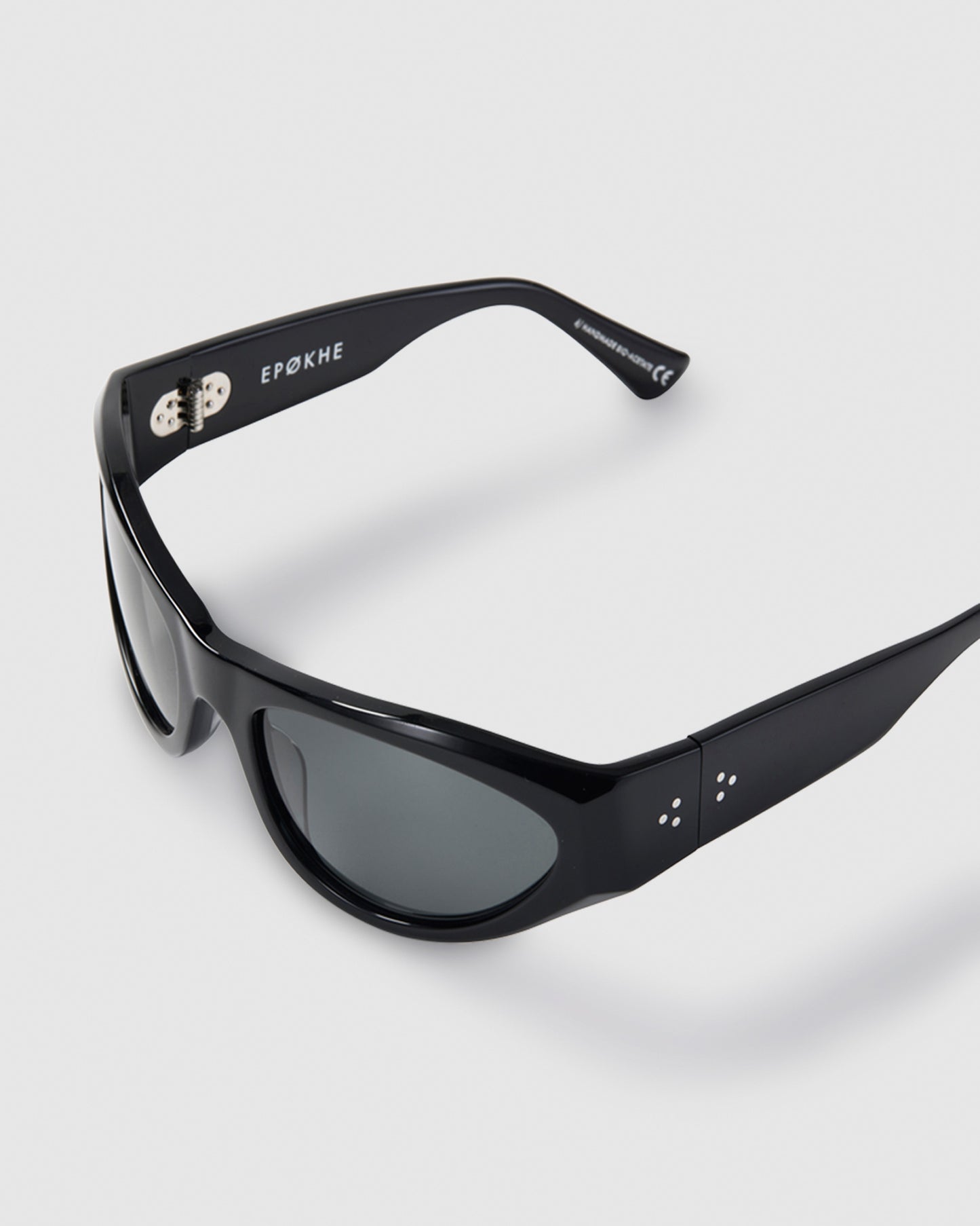 Realm Sunglasses Black Polished/Black Polarized